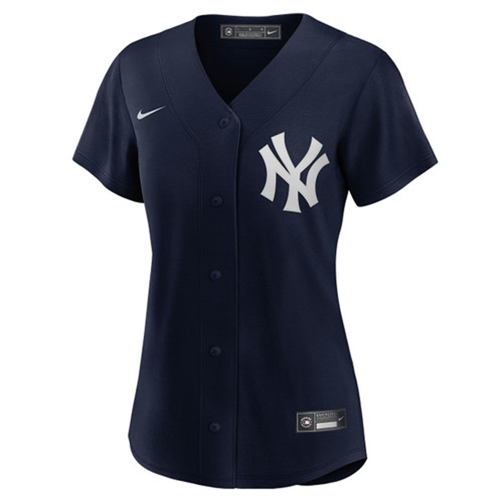 Womens New York Yankees Gleyber Torres Cool Base Replica Jersey Navy - vstockx