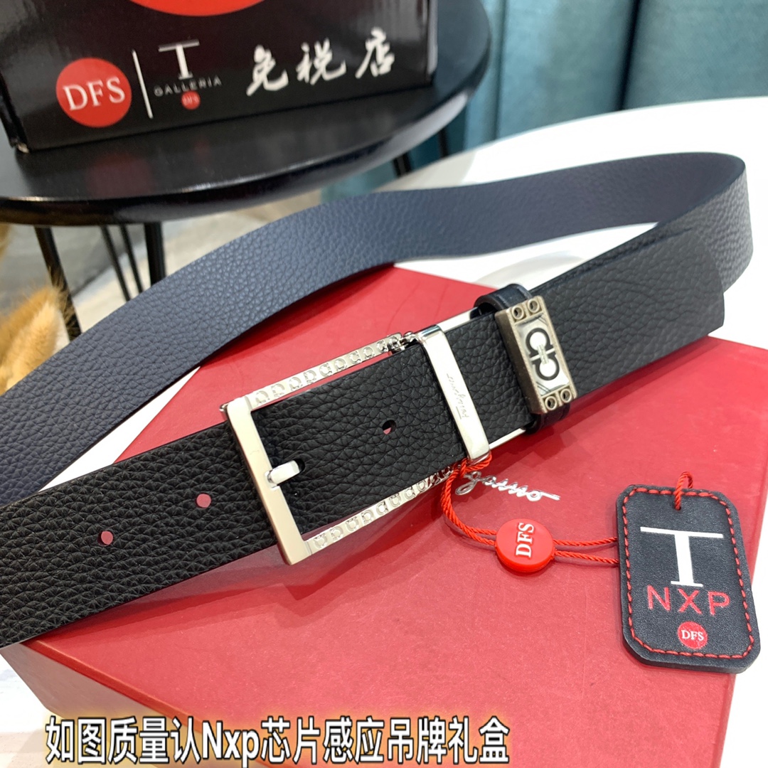 Streetwear Belt Ferragamo 319400 size:3.5cm - vstockx