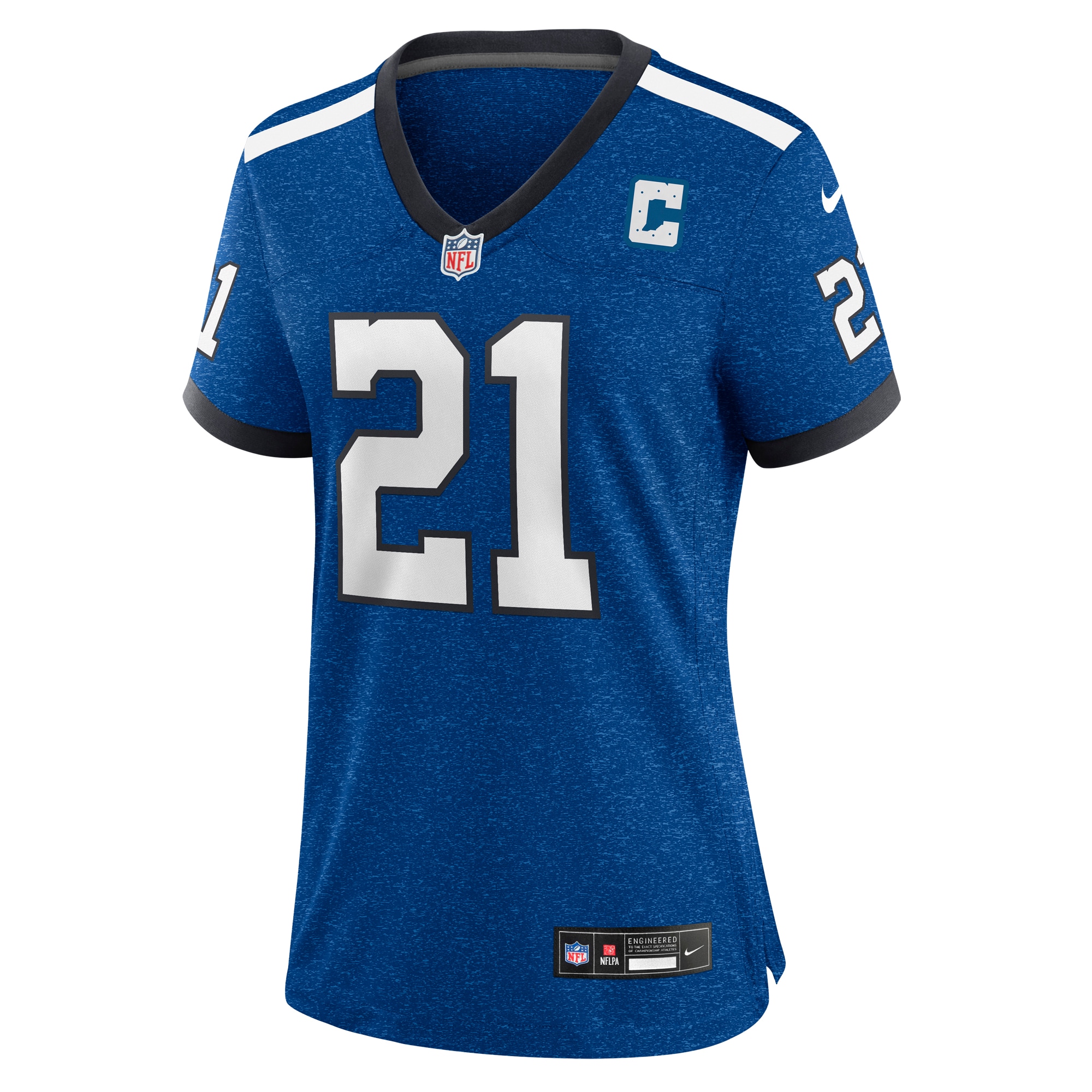 Zack Moss Indianapolis Colts Nike Women's Indiana Nights Alternate Game Jersey - Royal - vstockx