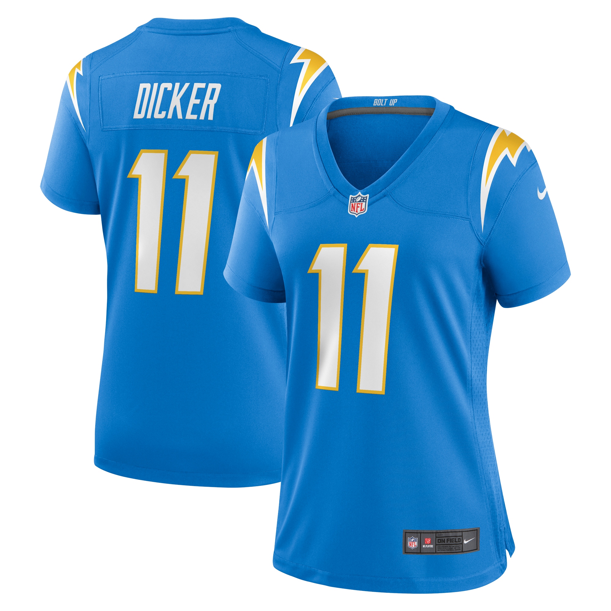 Cameron Dicker Los Angeles Chargers Nike Women's Game Jersey - Powder Blue - vstockx