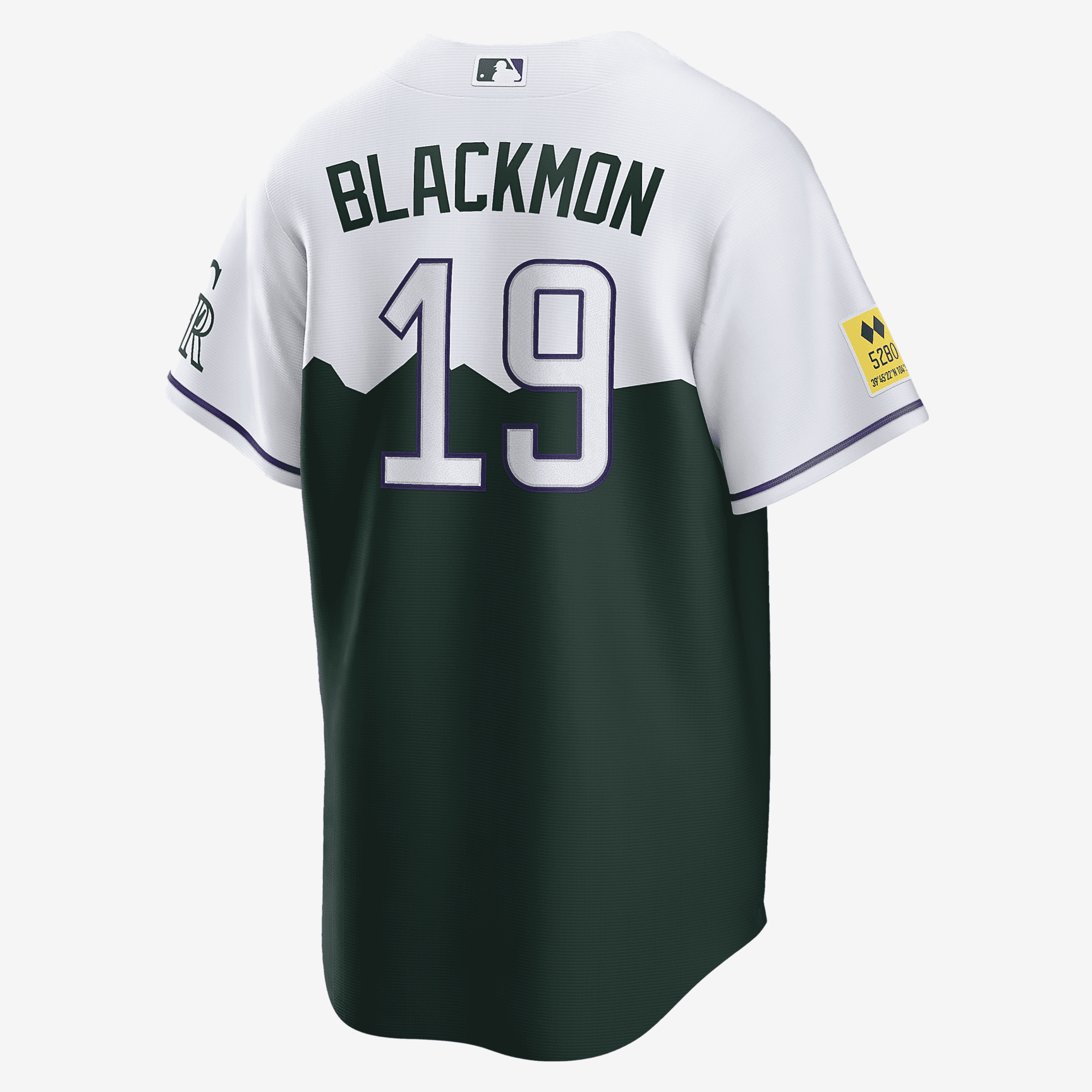 MLB Colorado Rockies City Connect (Charlie Blackmon) Men's Replica Baseball Jersey - White/Green - vstockx
