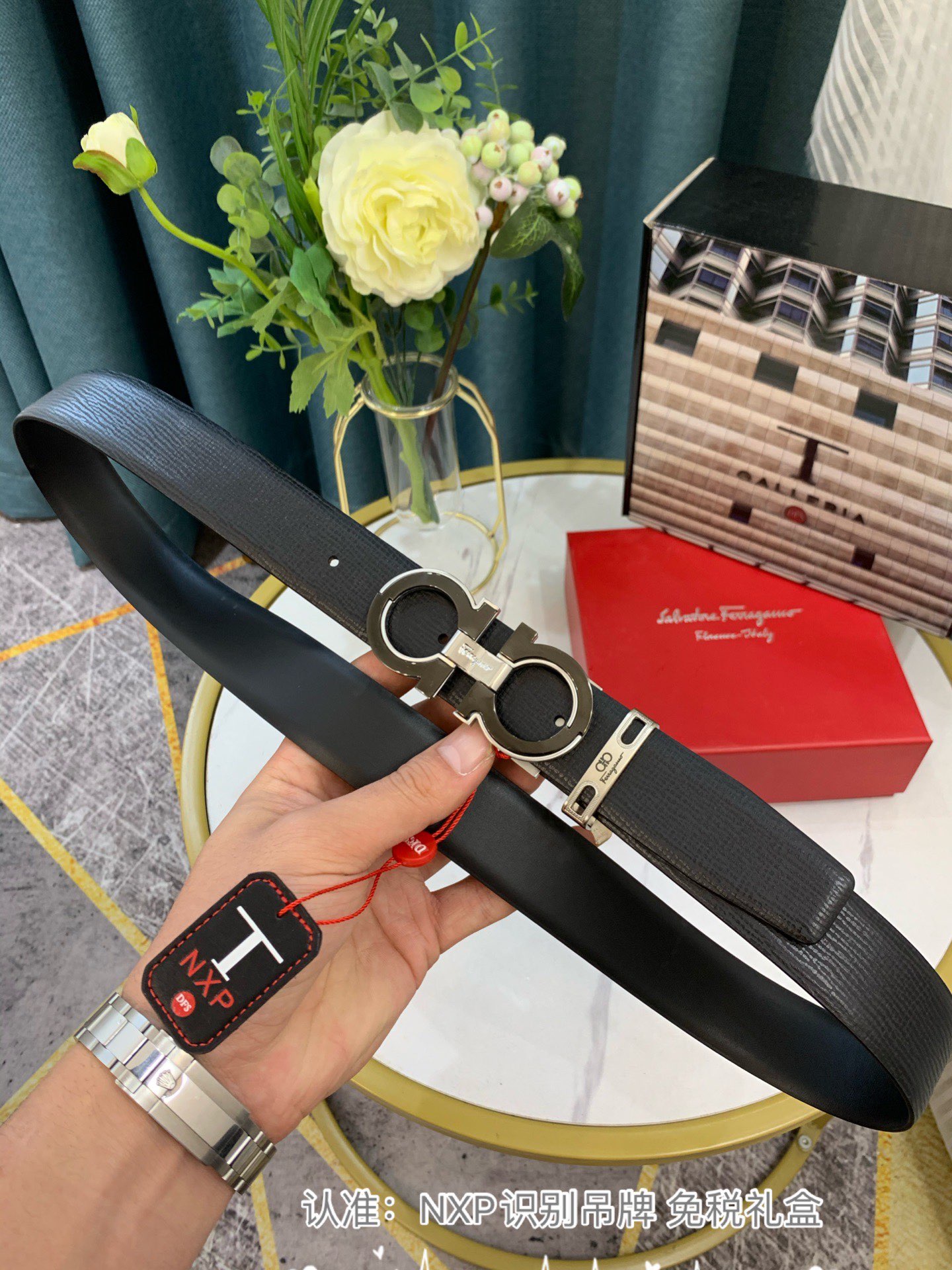 Streetwear Belt Ferragamo 319102 size:3.5cm - vstockx