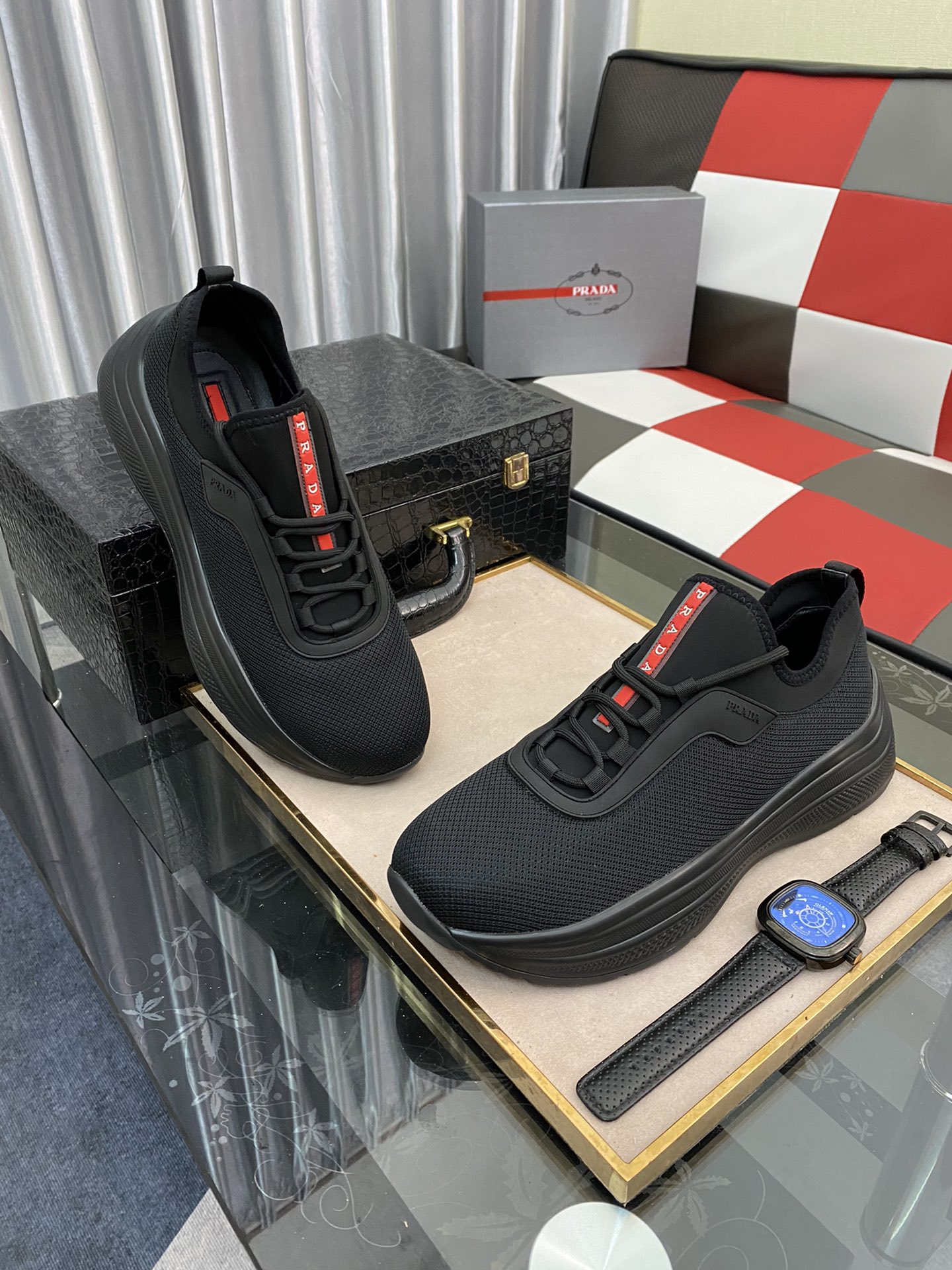 Prada Polyester Sneaker 1 - vstockx