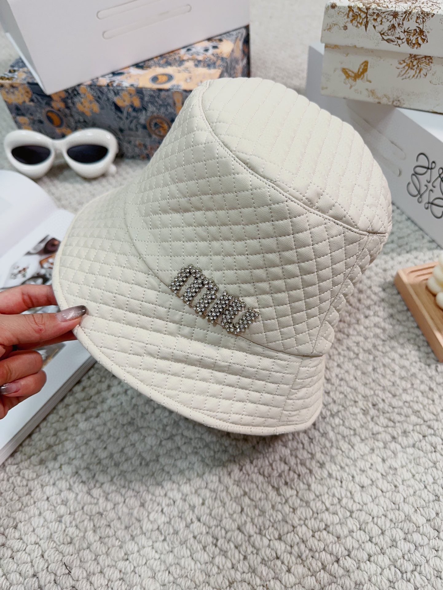 Streetwear Hat Miu 329358 - vstockx