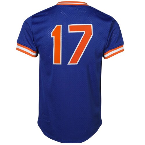 Keith Hernandez New York Mets Mitchell & Ness Cooperstown Mesh Batting Practice Jersey Royal - vstockx