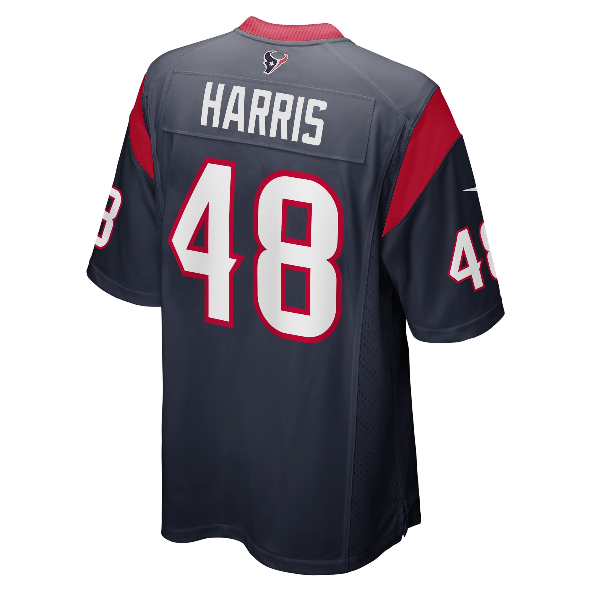 Christian Harris Houston Texans Nike Game Player Jersey - Navy - vstockx