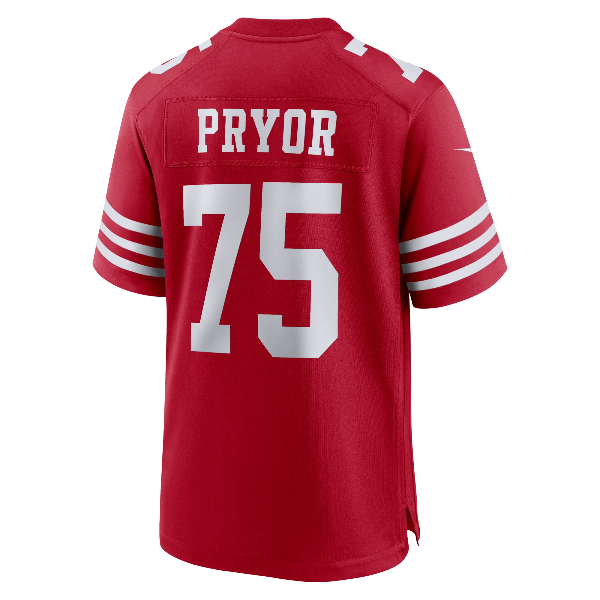 Matt Pryor San Francisco 49ers Nike Game Jersey - Scarlet - vstockx