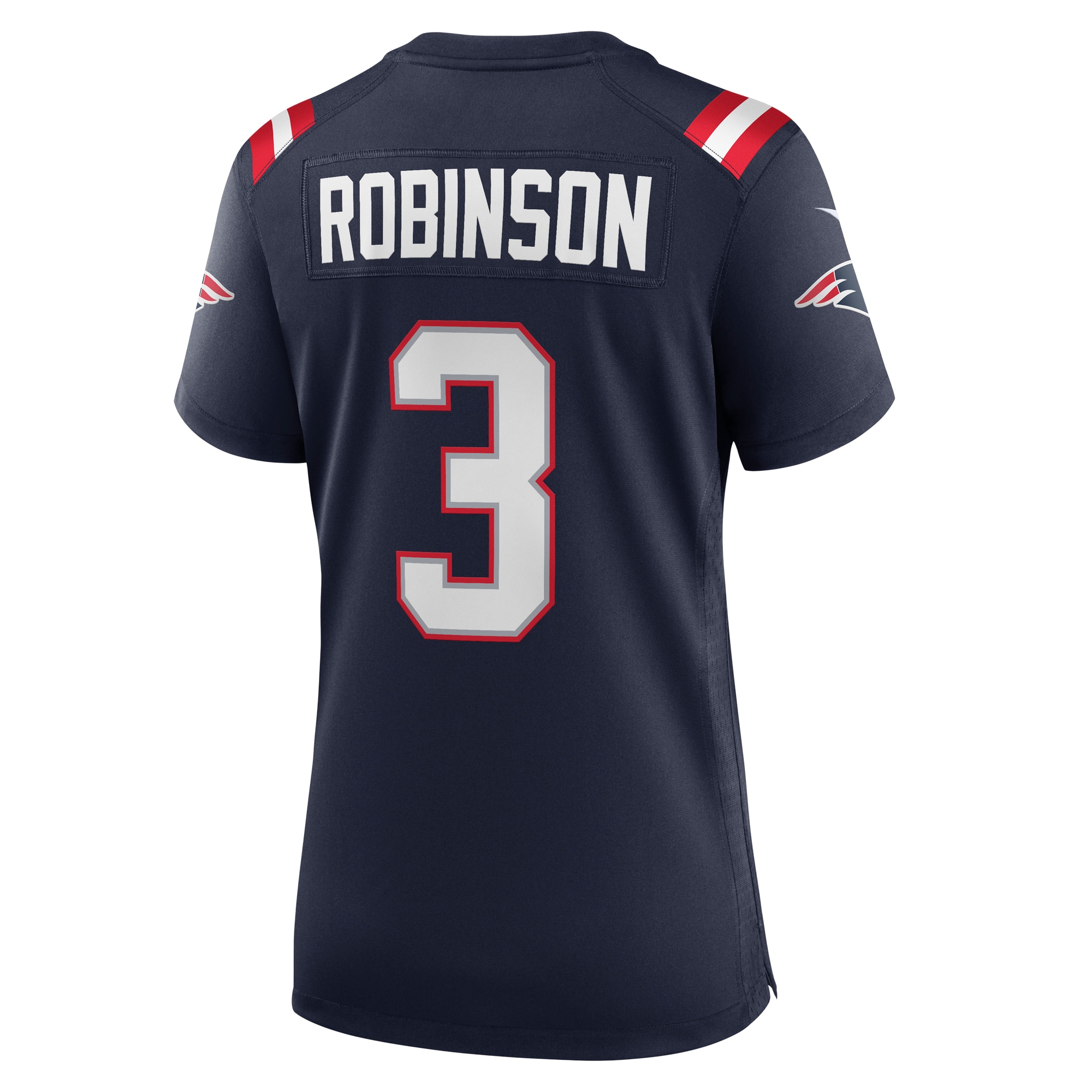 James Robinson New England Patriots Nike Women's Nike Women's All Player Jersey - Navy - vstockx