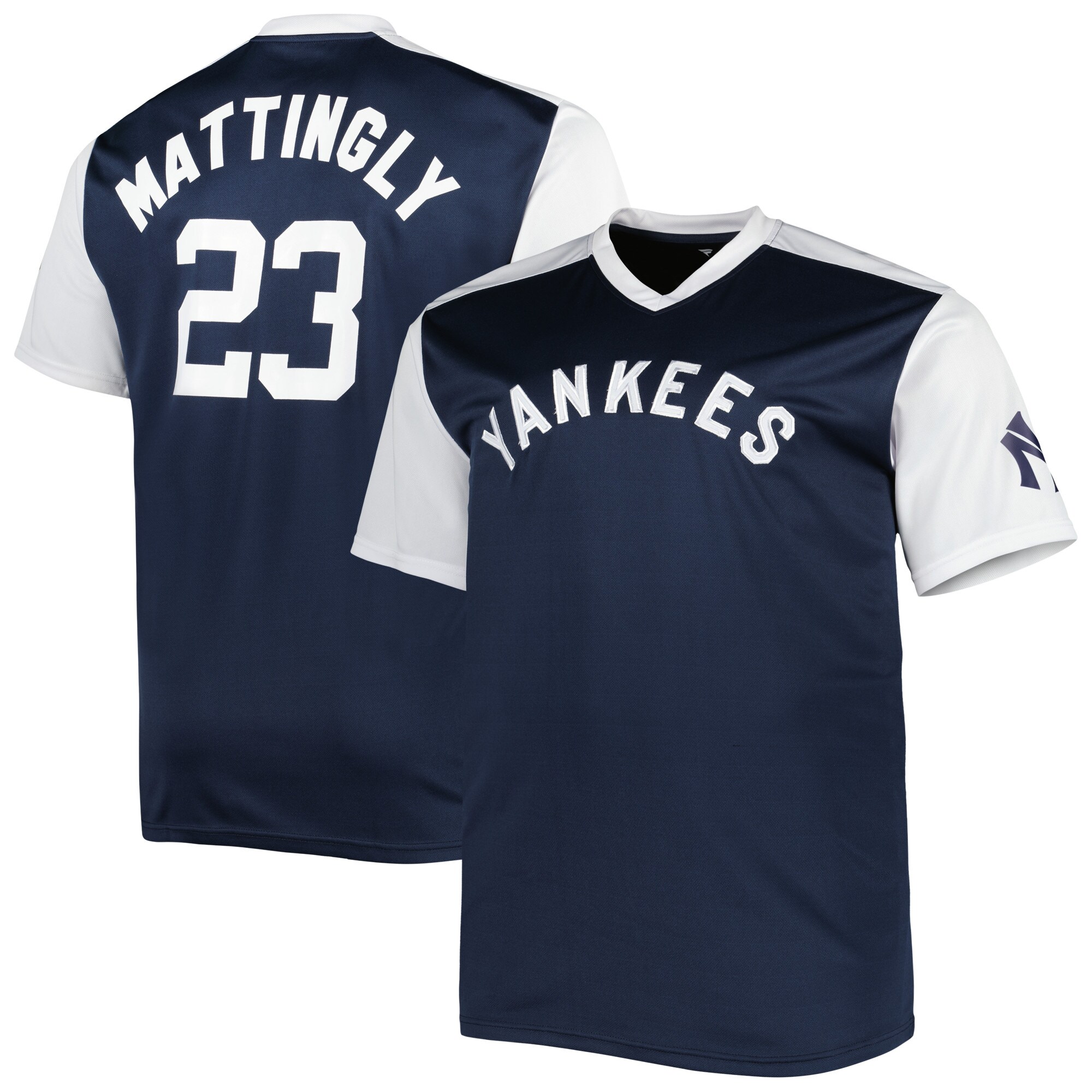 Don Mattingly New York Yankees Cooperstown Collection Replica Player Jersey - Navy/White - vstockx