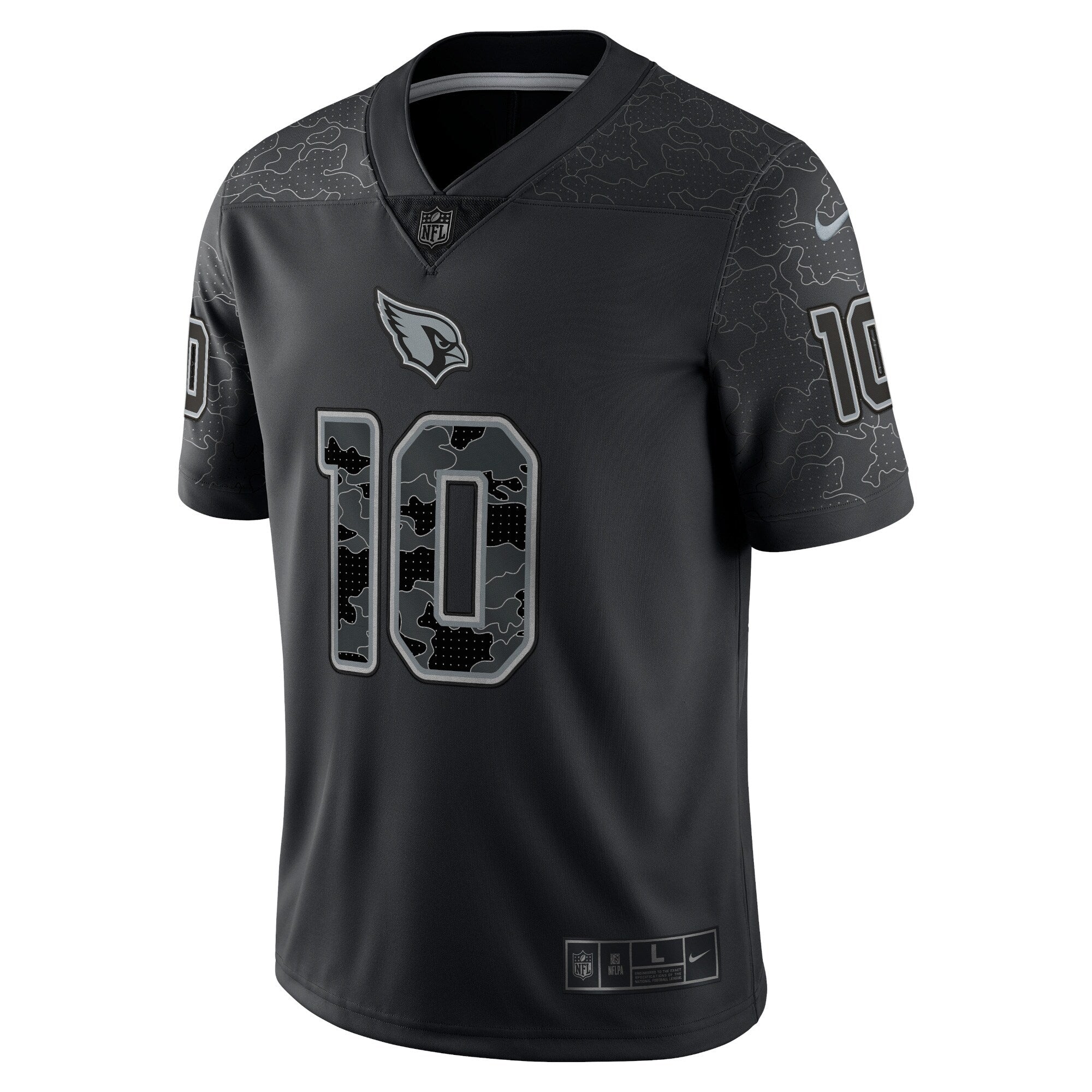 Men's Nike DeAndre Hopkins Black Arizona Cardinals RFLCTV Limited Jersey - vstockx