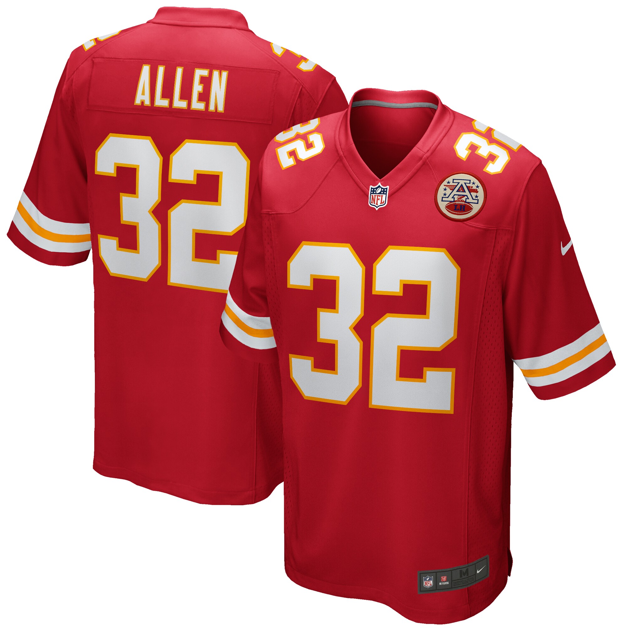 Marcus Allen Kansas City Chiefs Nike Game Retired Player Jersey - Red - vstockx