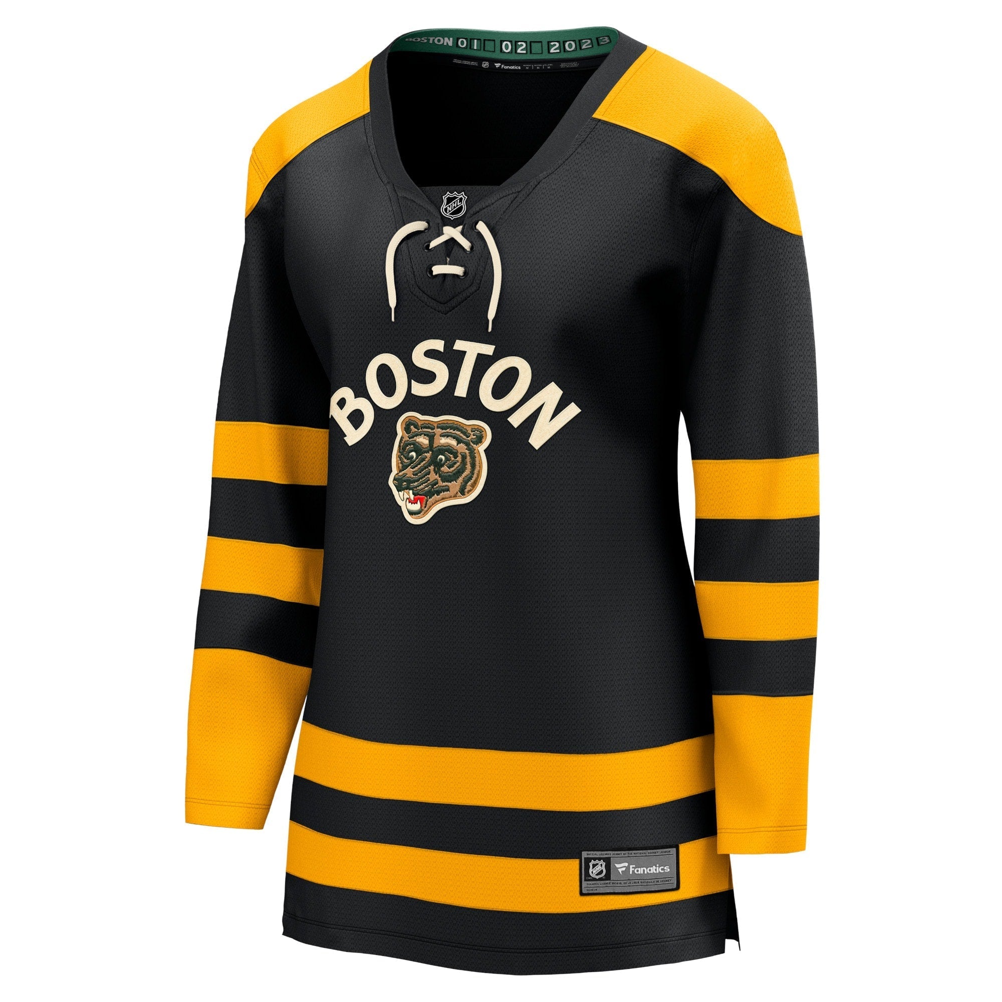 Women's Fanatics Branded Black Boston Bruins 2023 Winter Classic Blank Jersey - vstockx