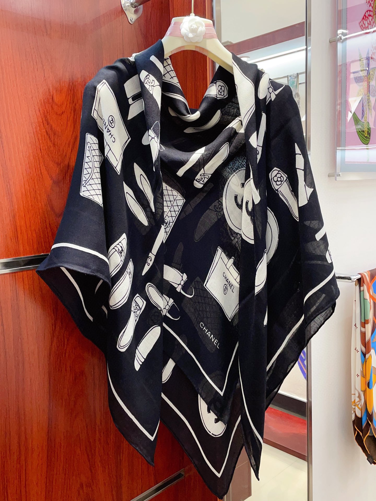 Streetwear Scarf CHANEL 328841 size:140*140cm - vstockx