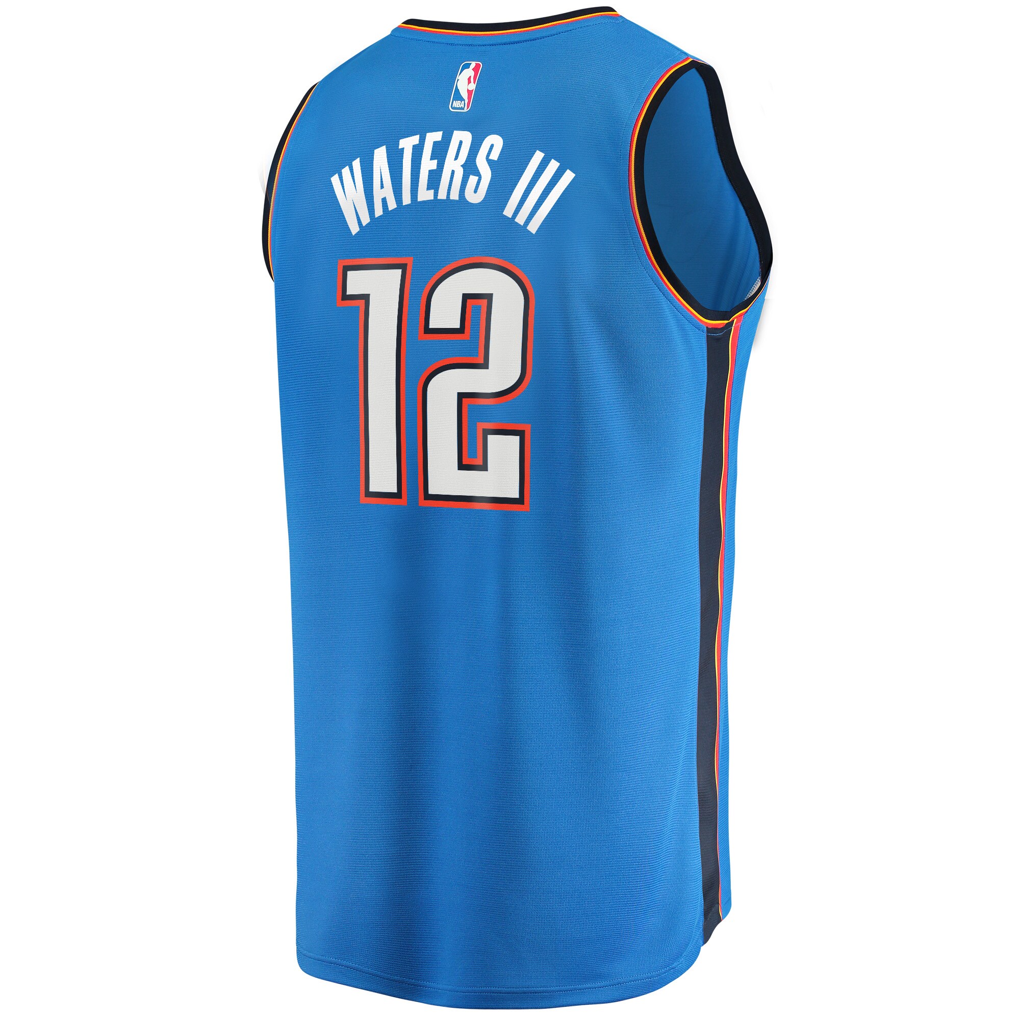 Lindy Waters III Oklahoma City Thunder Fanatics Branded Fast Break Player Jersey - Icon Edition - Blue - vstockx