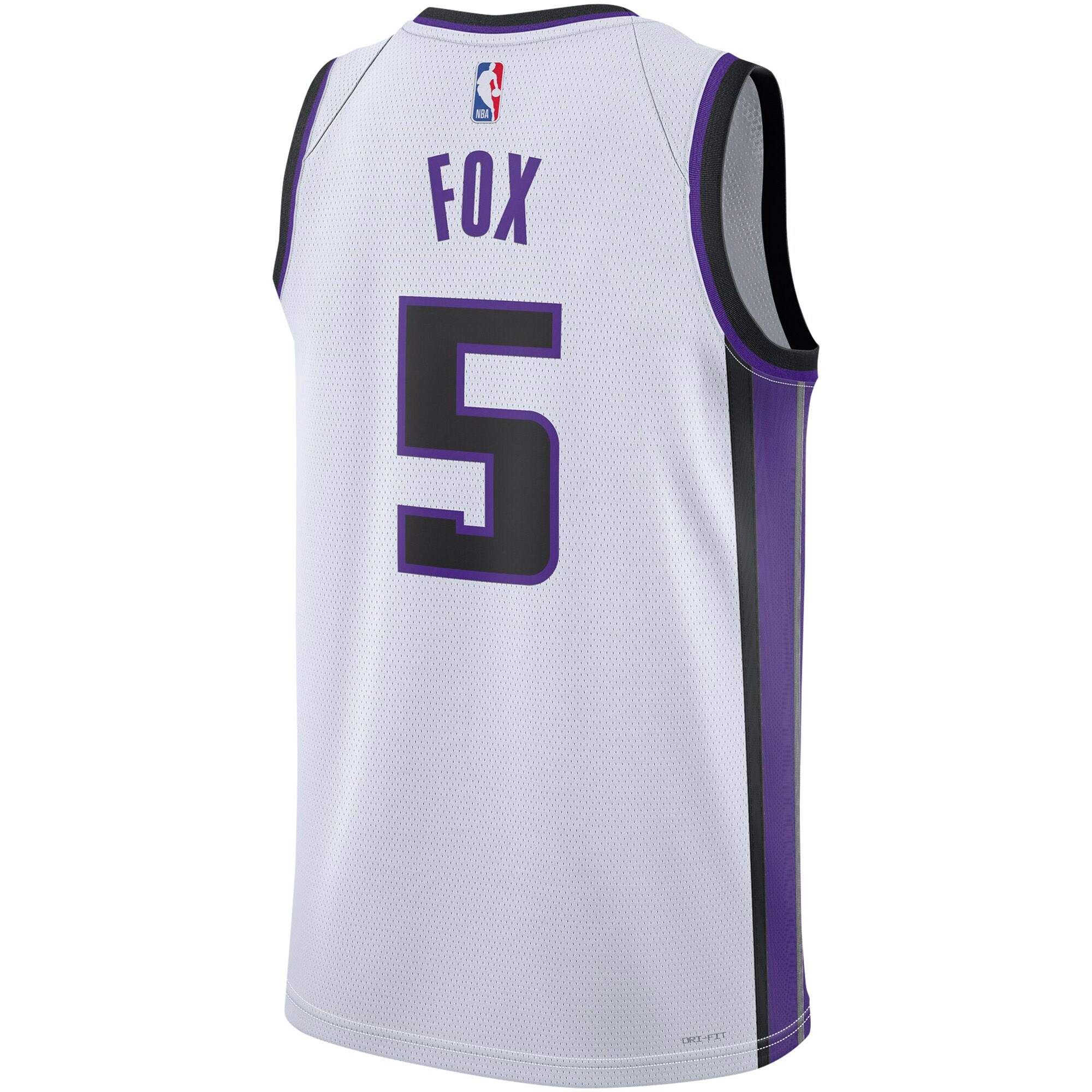 De'Aaron Fox Sacramento Kings Nike Unisex Swingman Jersey - Association Edition - White - vstockx