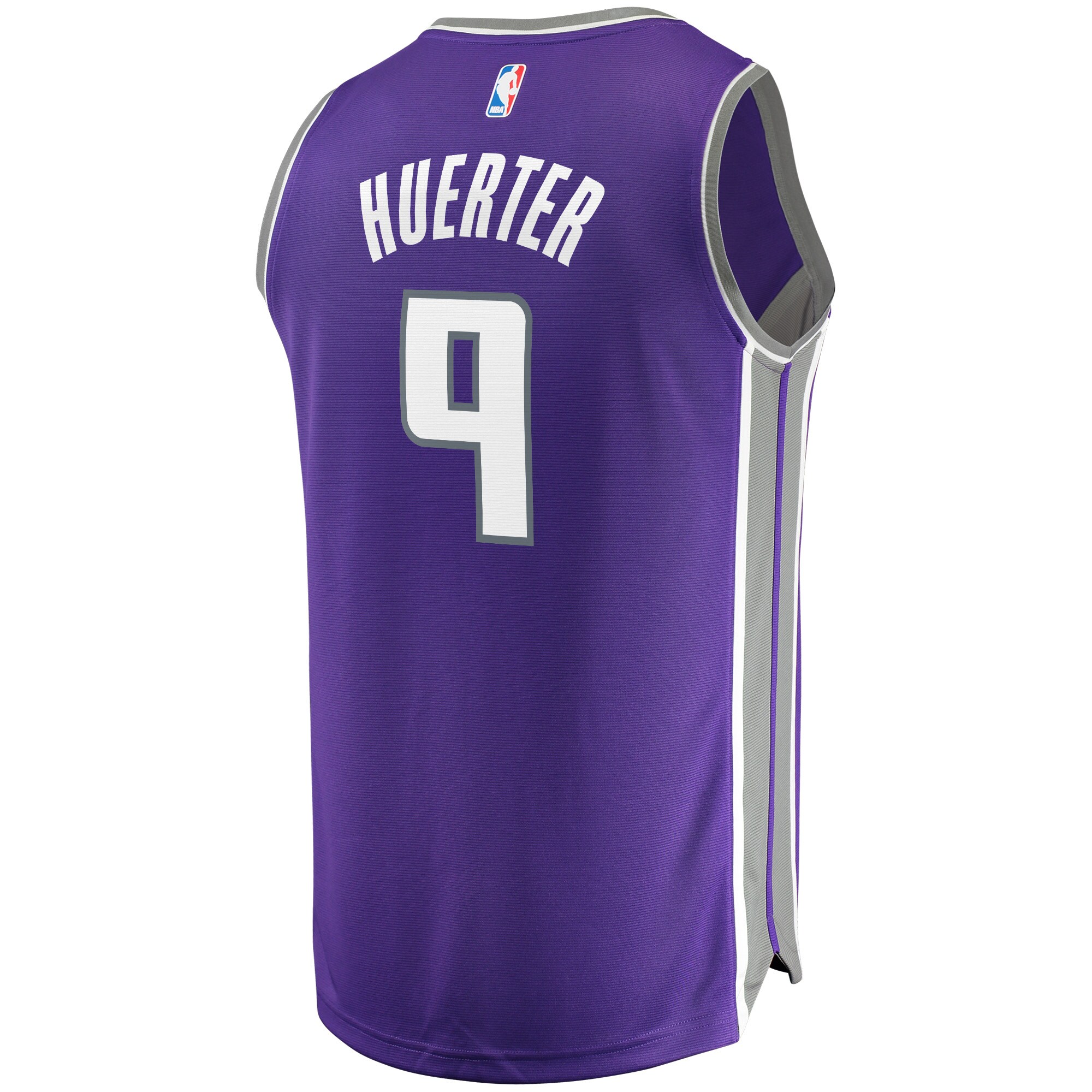Kevin Huerter Sacramento Kings Fanatics Branded Fast Break Replica Jersey - Icon Edition - Purple - vstockx