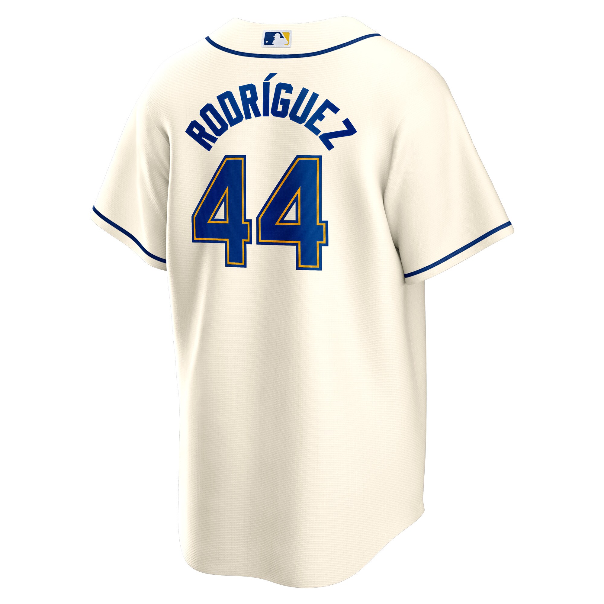 Julio Rodriguez Seattle Mariners Nike Official Replica Player Jersey - Cream - vstockx