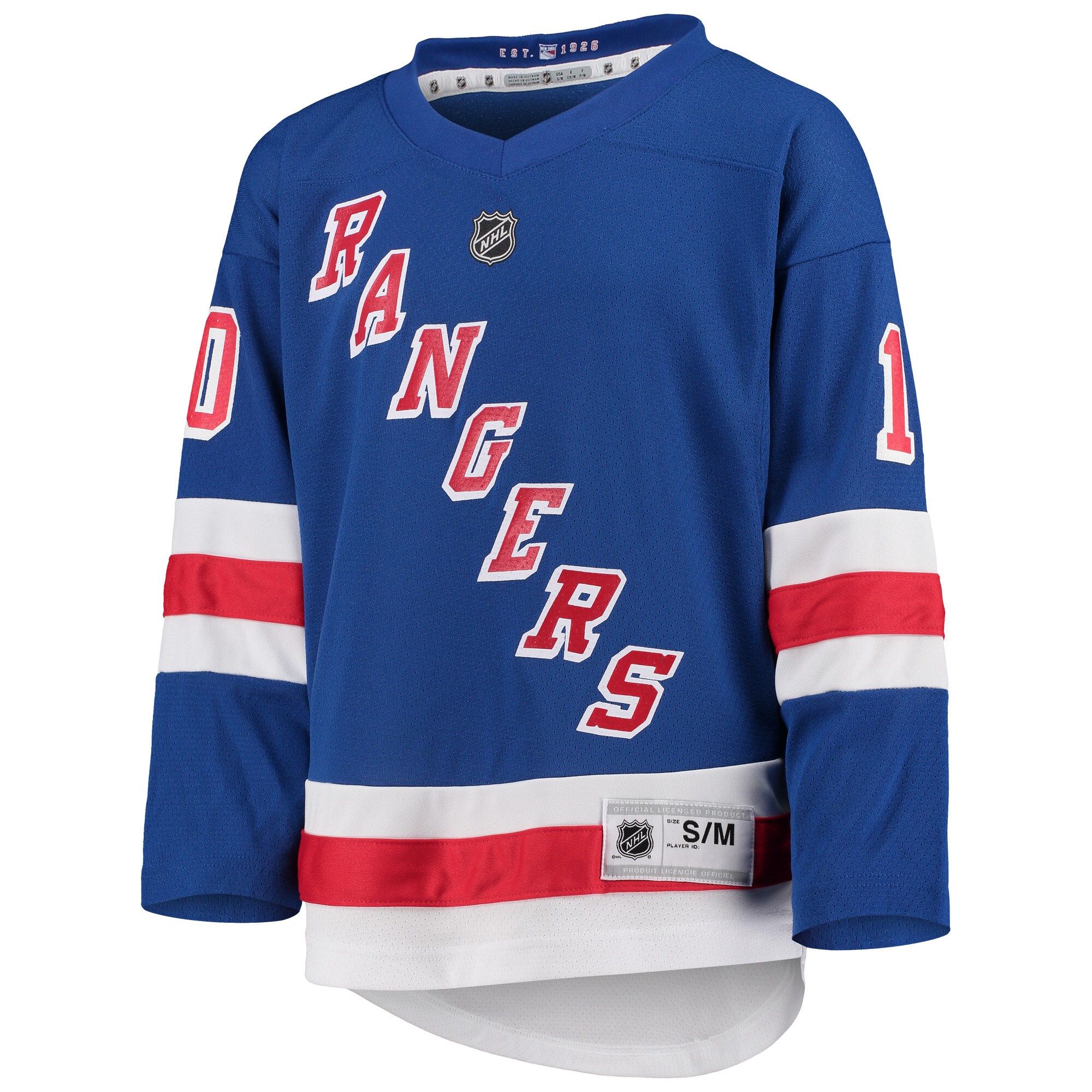 Artemi Panarin New York Rangers Youth Home Replica Player Jersey - Blue - vstockx