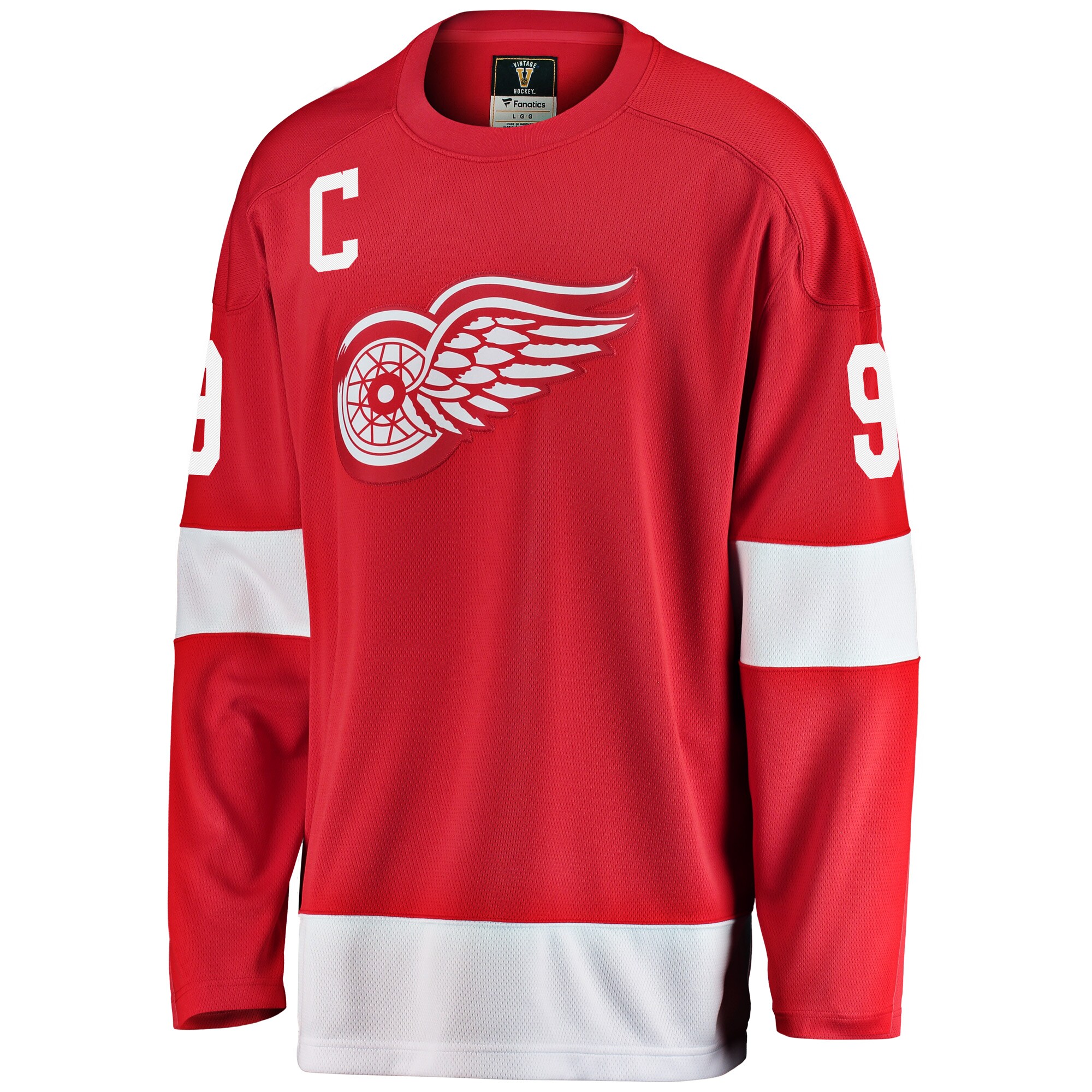 Gordie Howe Detroit Red Wings Fanatics Branded Premier Breakaway Retired Player Jersey - Red - vstockx