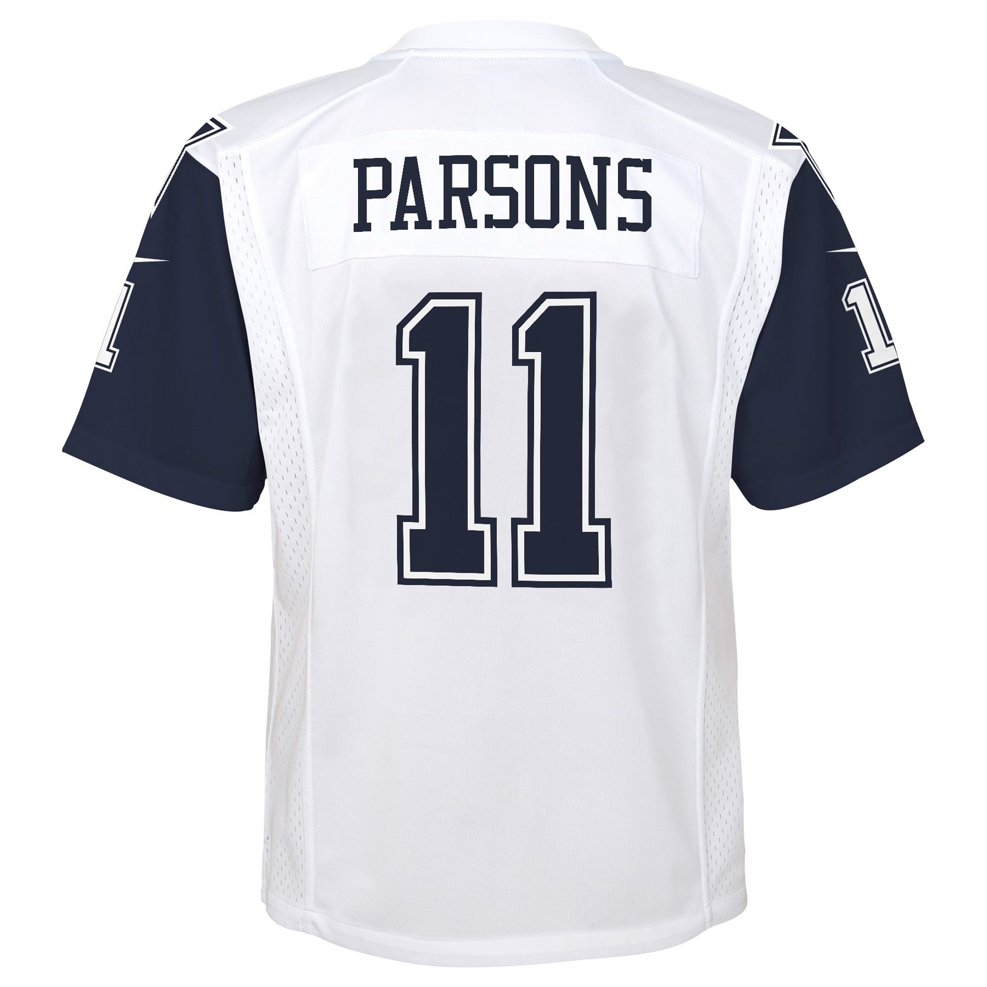 Youth Nike Micah Parsons White Dallas Cowboys Alternate Game Jersey - vstockx