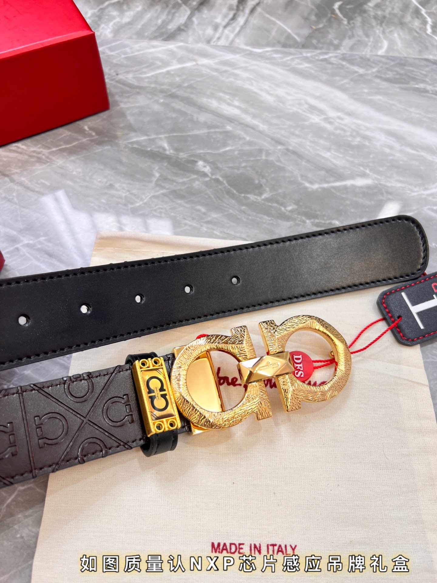 Streetwear Belt Ferragamo 319826 size:3.5cm - vstockx