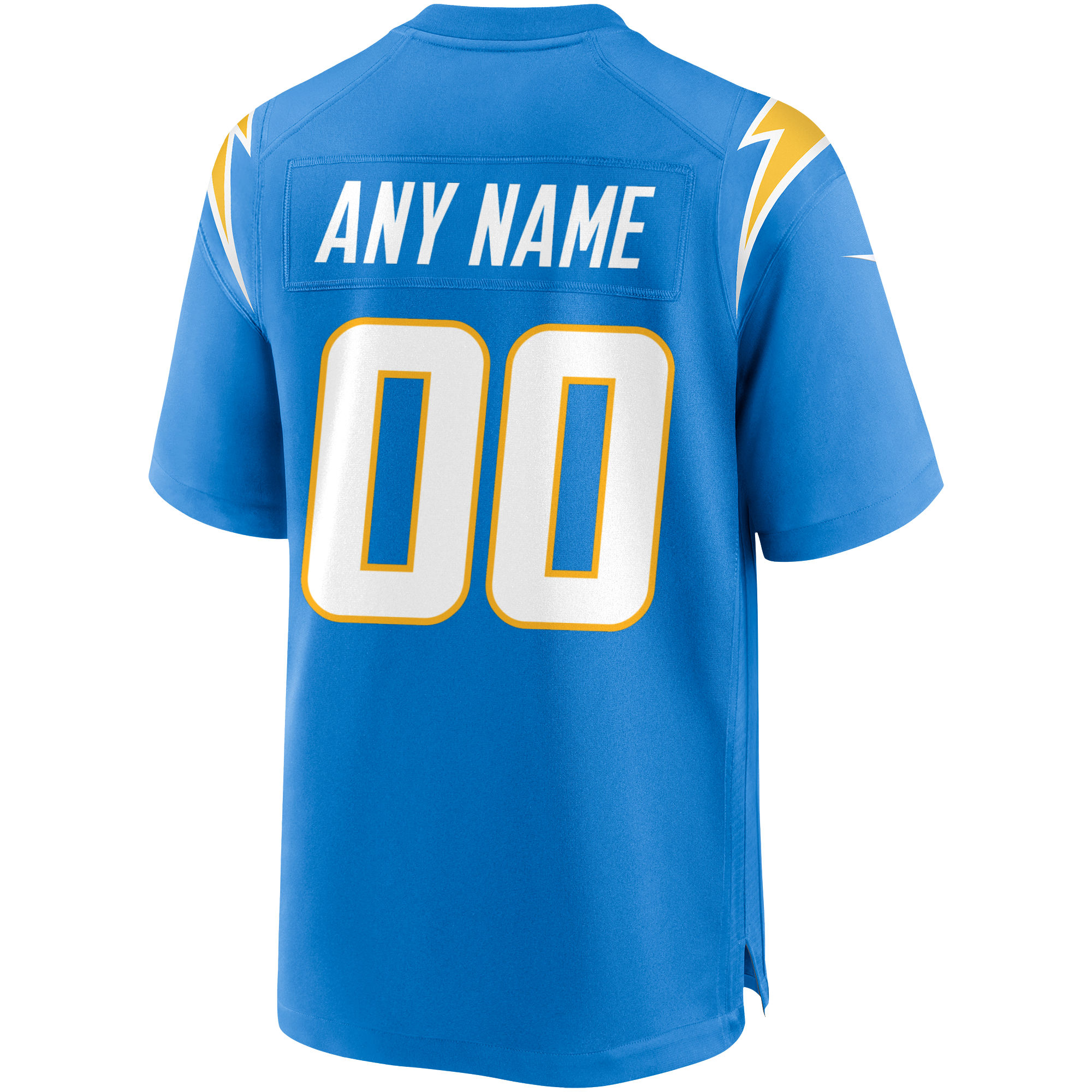 Los Angeles Chargers Nike Custom Game Jersey - Powder Blue - vstockx