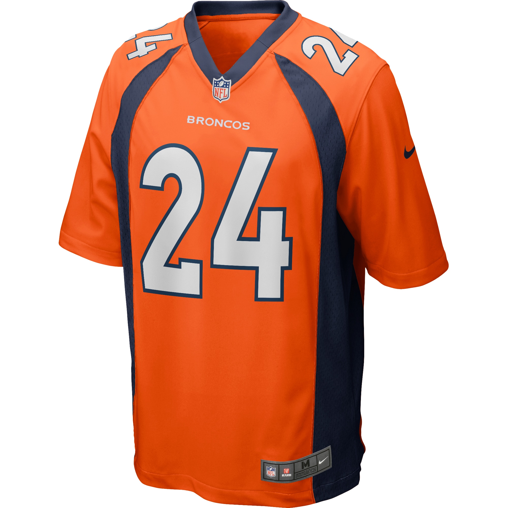 Champ Bailey Denver Broncos Nike Game Retired Player Jersey - Orange - vstockx