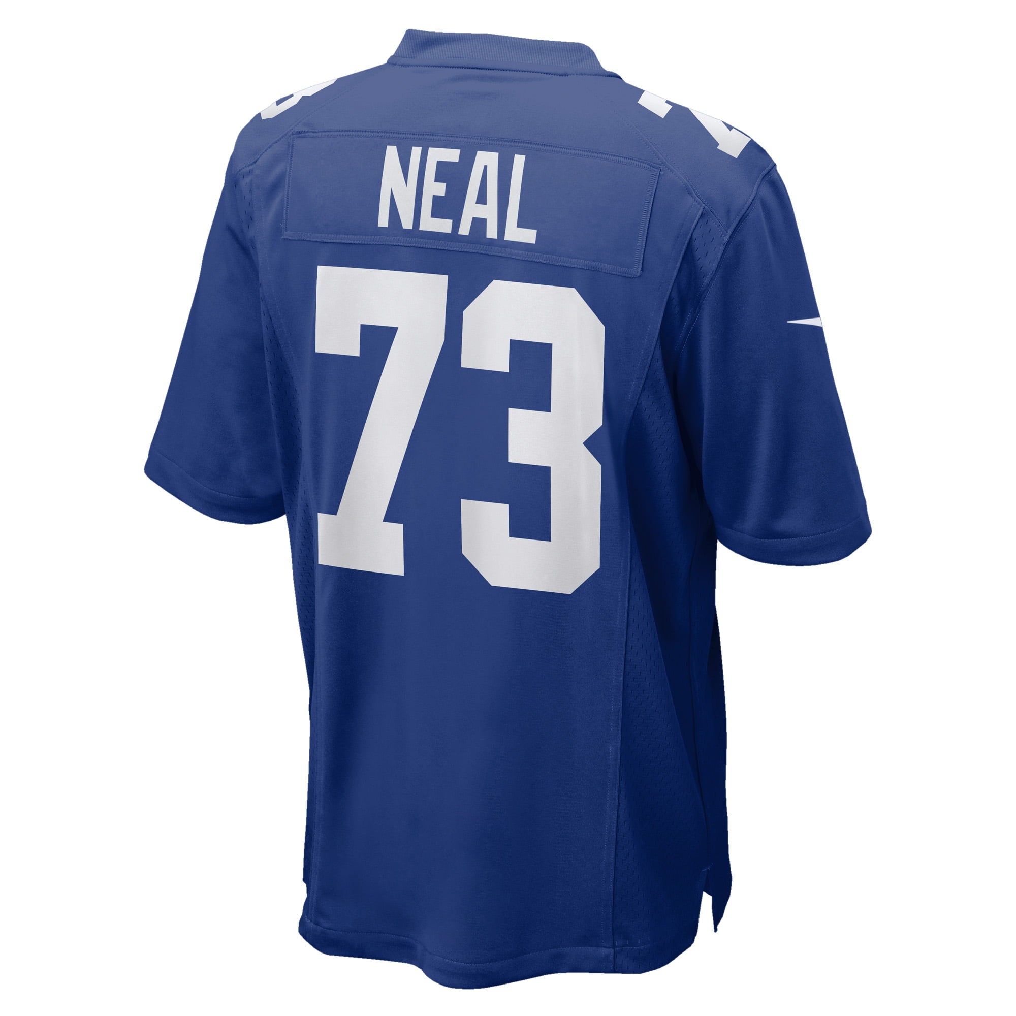 Men's Nike Evan Neal Royal New York Giants Player Game Jersey - vstockx