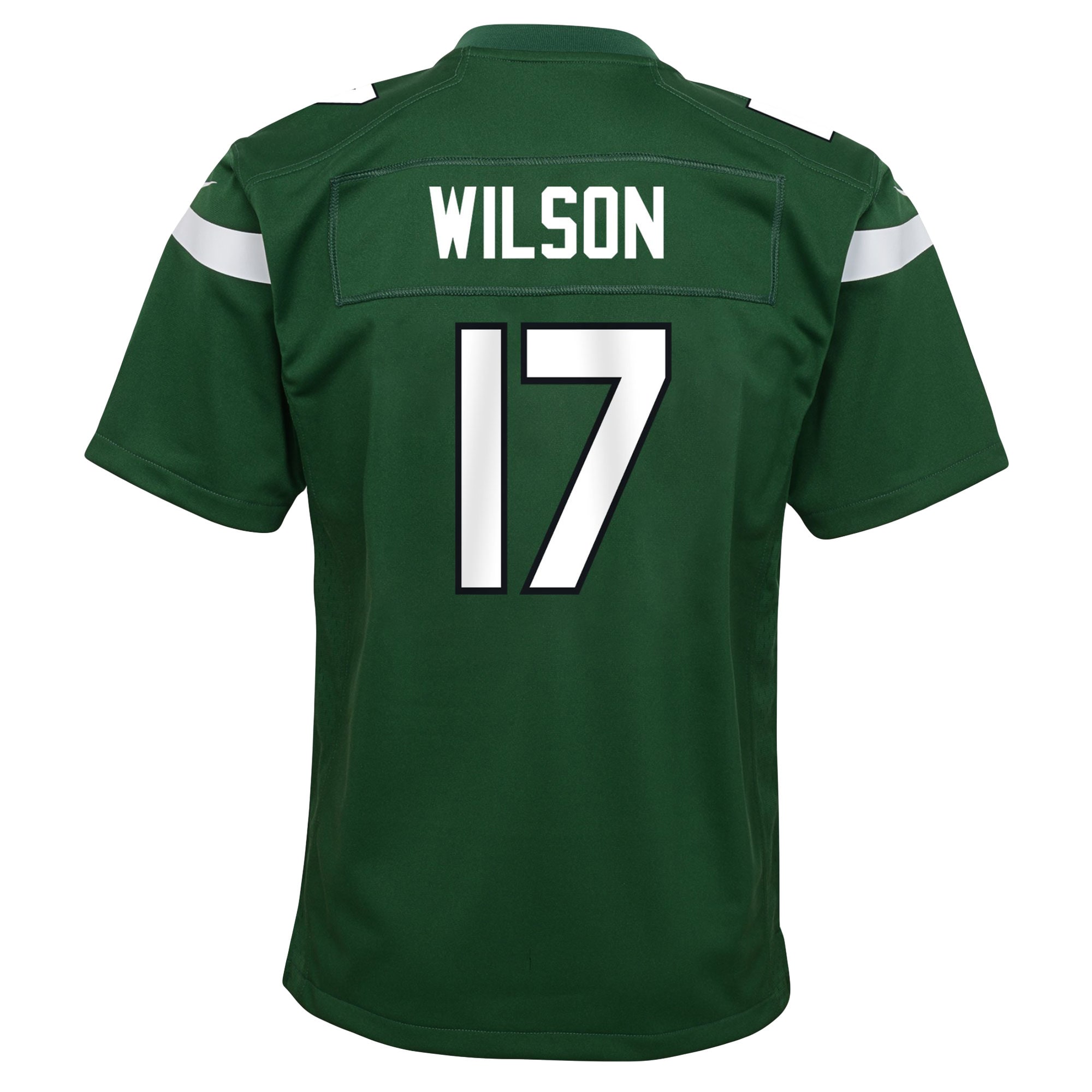 Garrett Wilson New York Jets Nike Youth Game Jersey - Green - vstockx