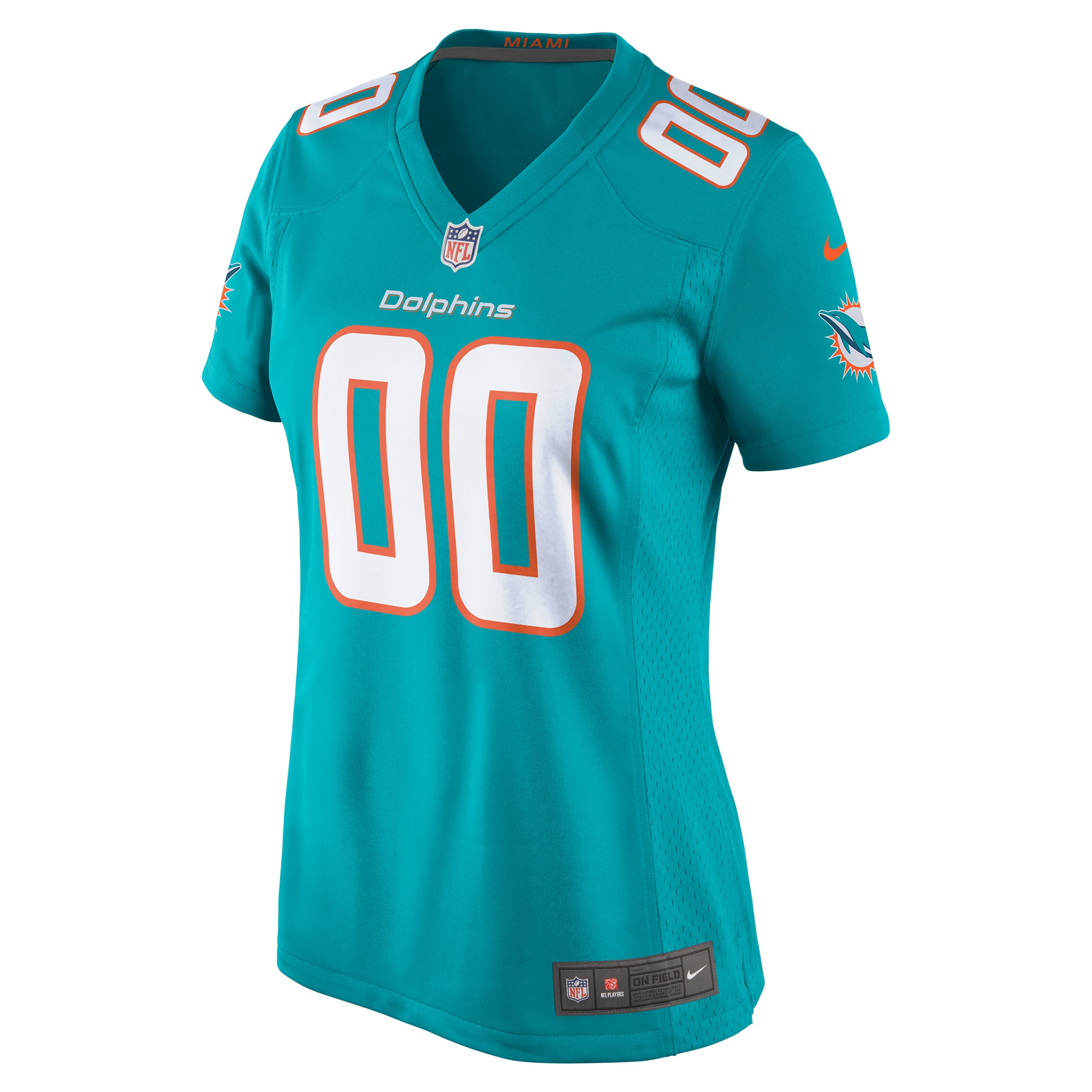 Miami Dolphins Nike Women's Custom Game Jersey - Aqua - vstockx