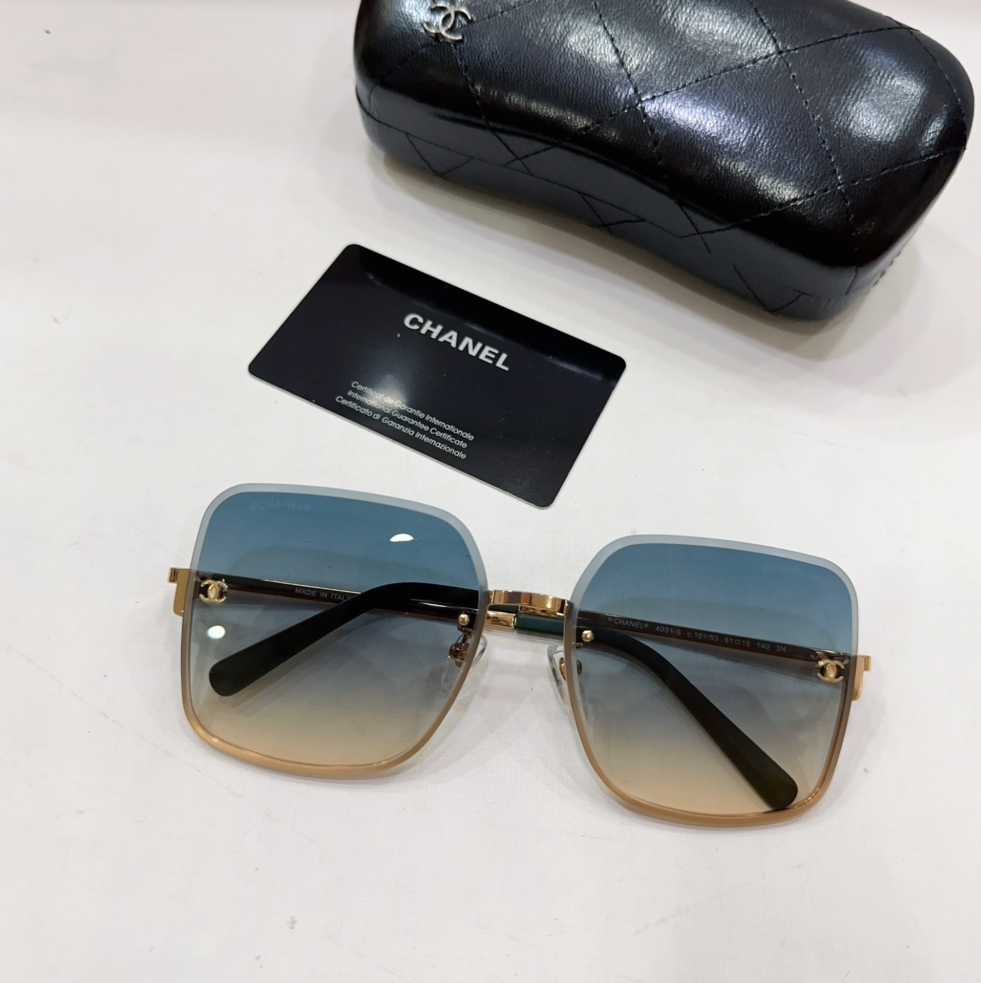 Sunglasses Chanel 4031-S SIZE��61 15-140 - vstockx