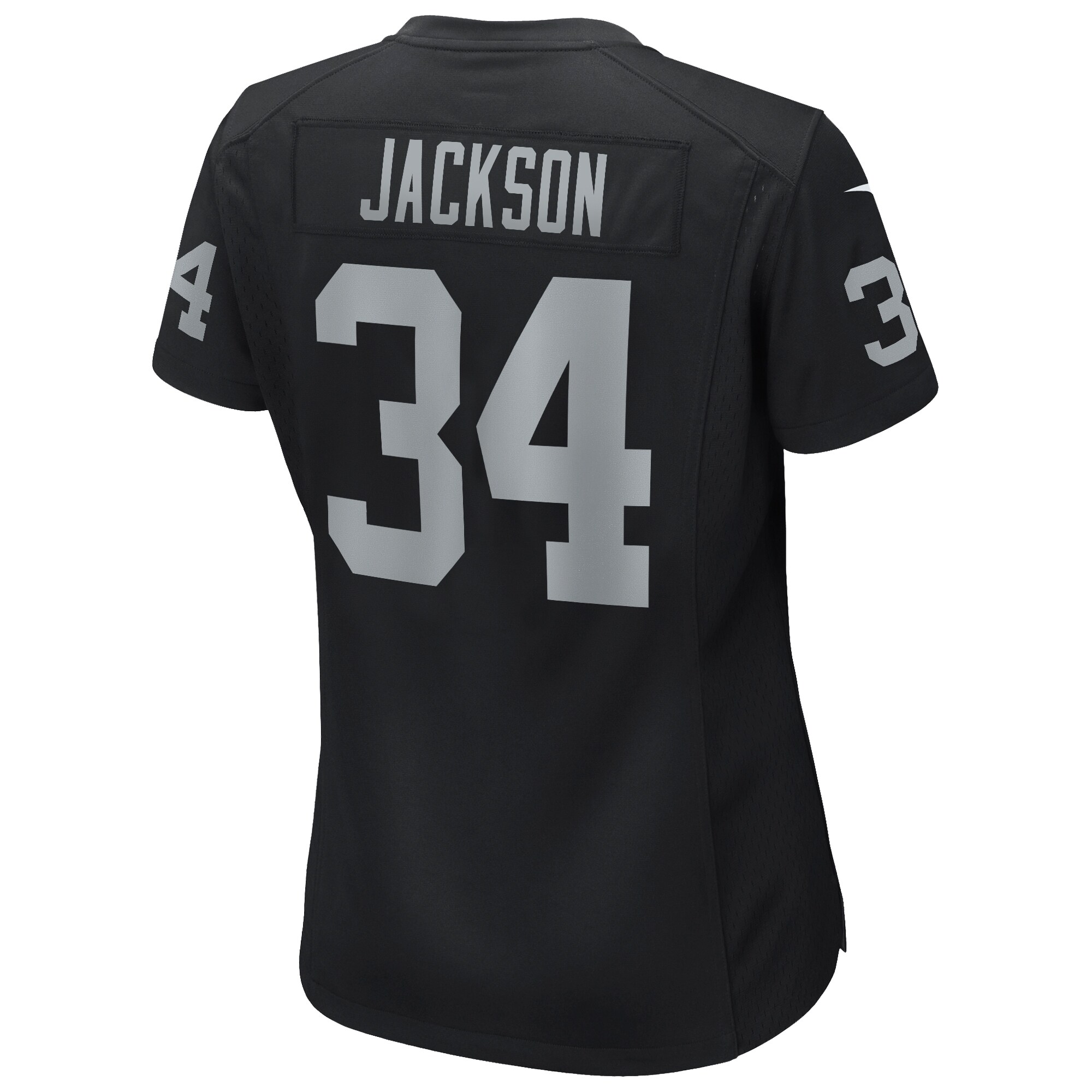 Bo Jackson Las Vegas Raiders Nike Women's Game Retired Player Jersey - Black - vstockx