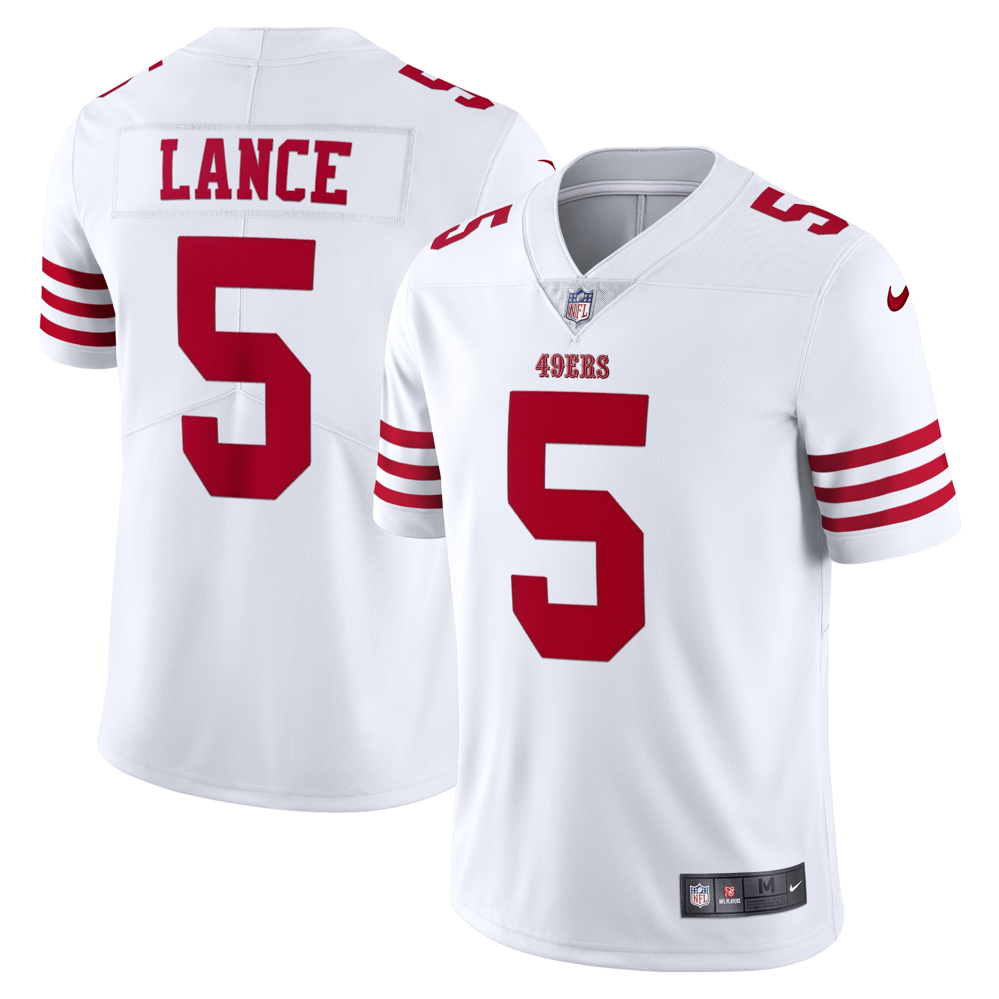 Trey Lance San Francisco 49ers Nike Vapor Limited Jersey - White - vstockx