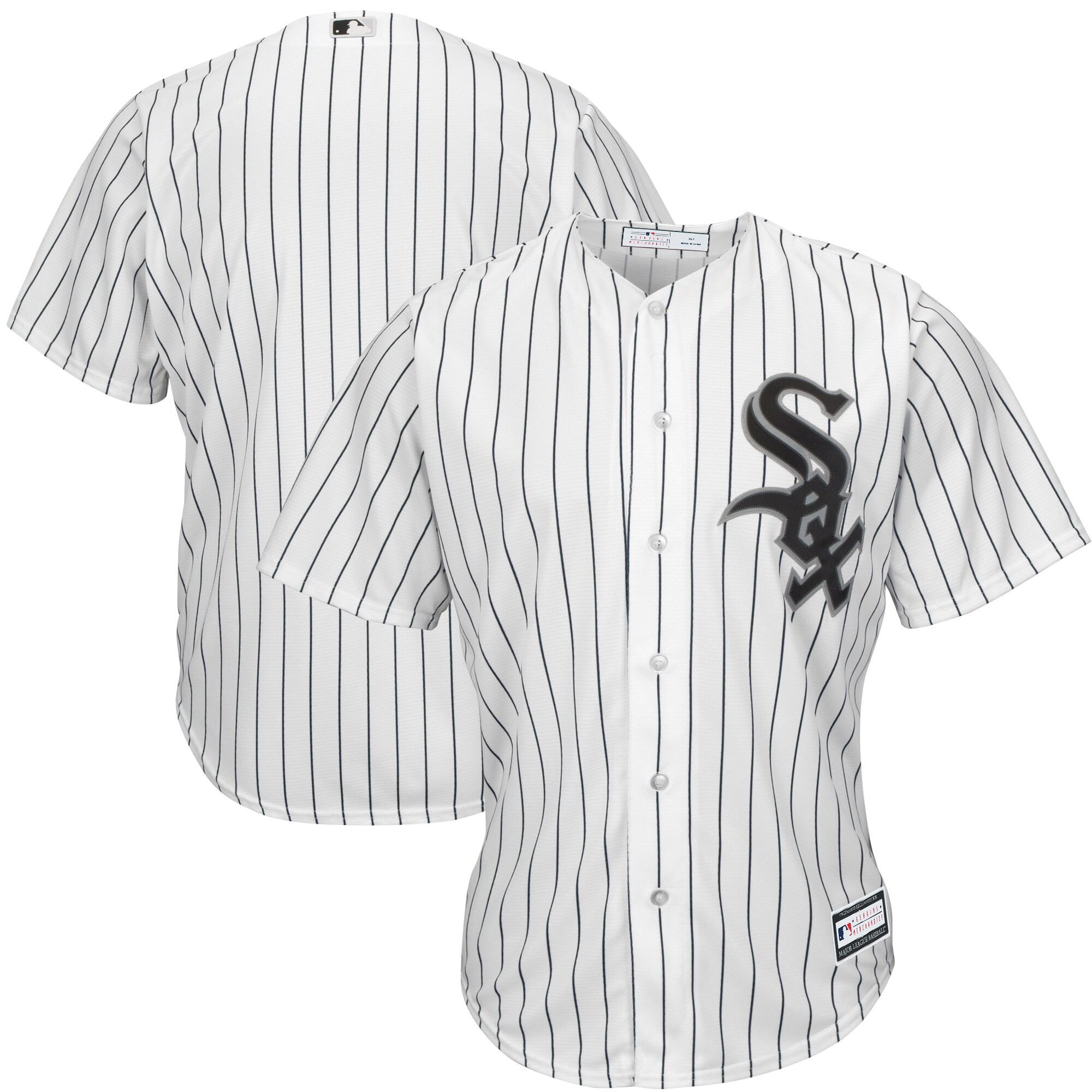 Chicago White Sox Big & Tall Replica Team Jersey - White - vstockx