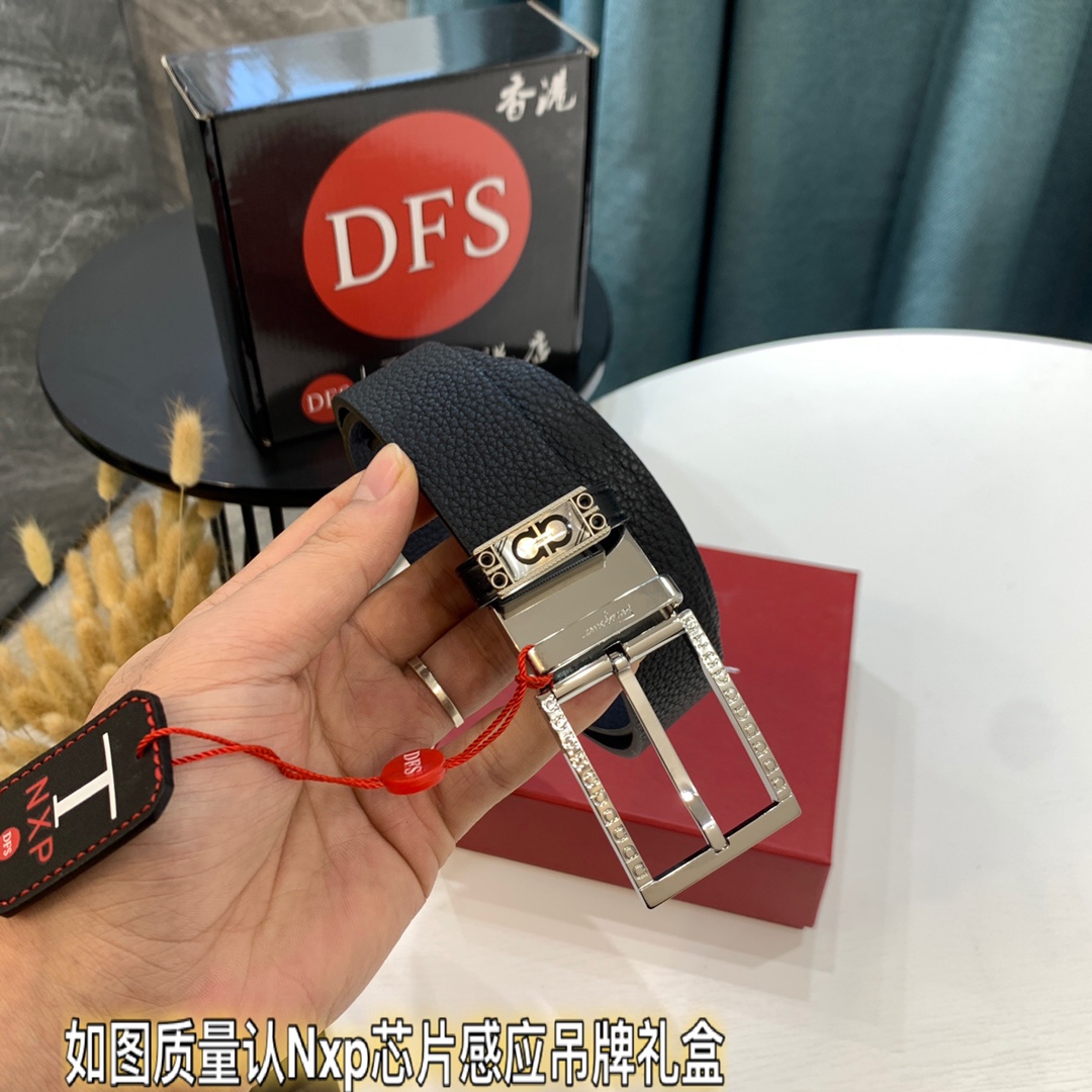 Streetwear Belt Ferragamo 319400 size:3.5cm - vstockx