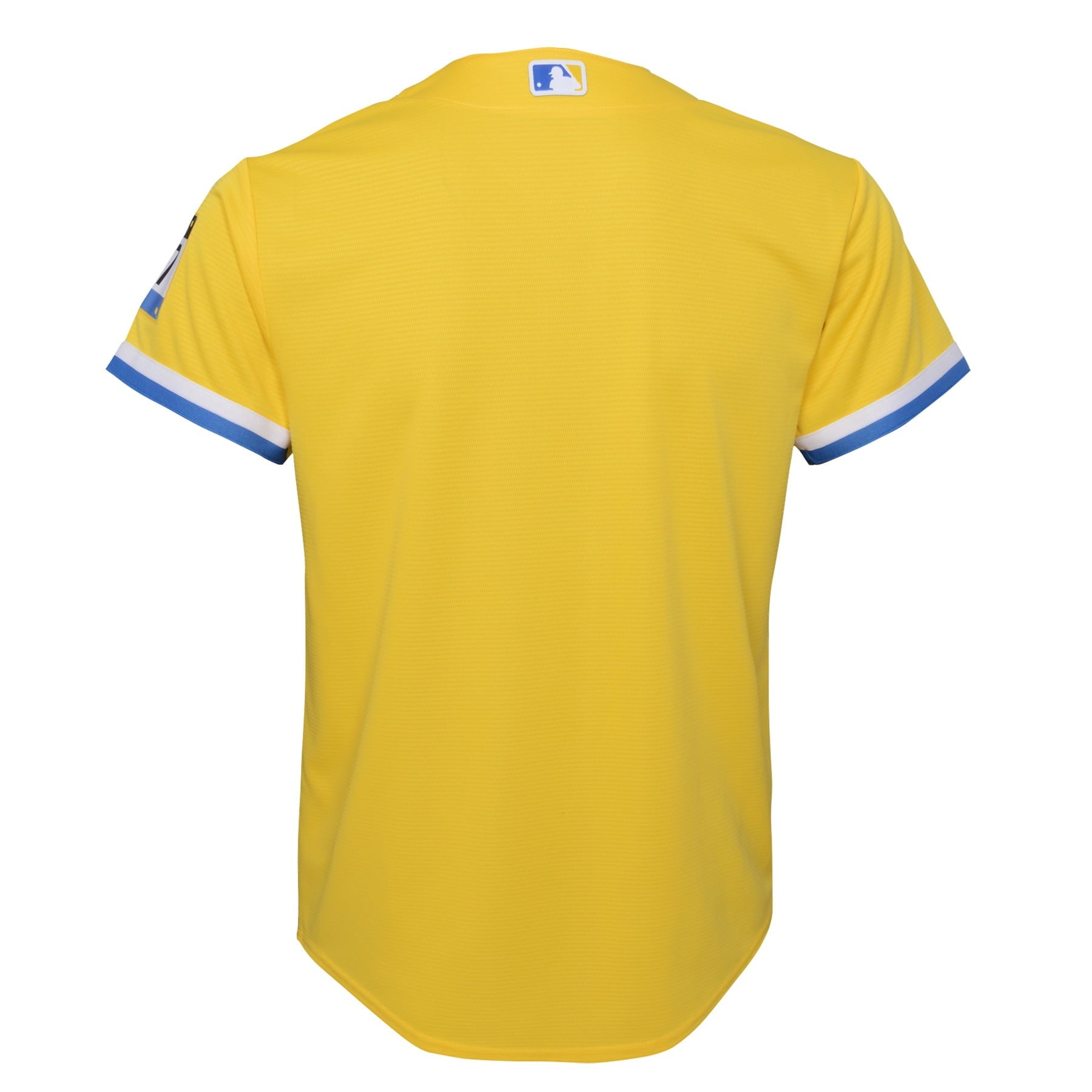 Youth Nike Gold/Light Blue Boston Red Sox City Connect Replica Team Jersey - vstockx