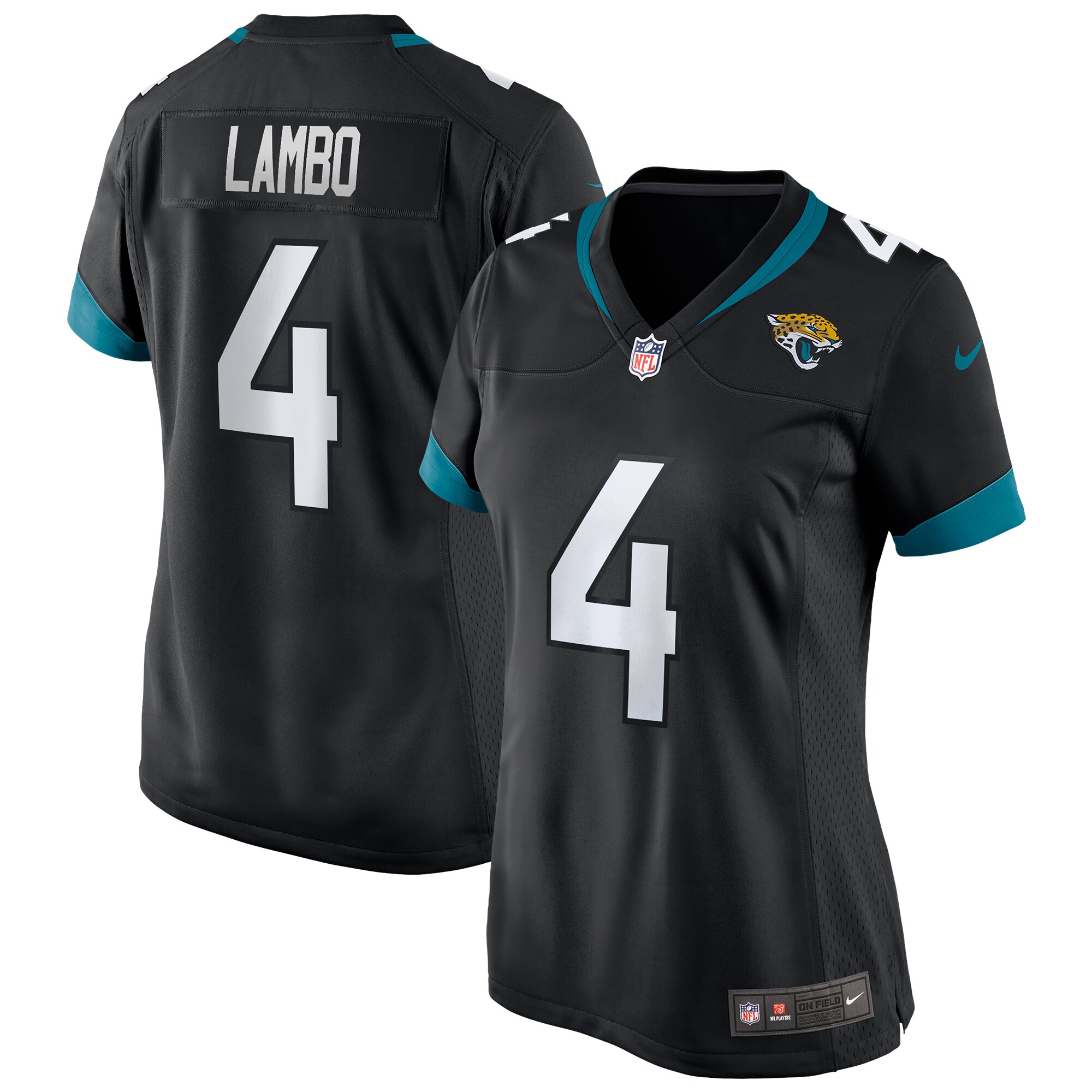 Josh Lambo Jacksonville Jaguars Nike Women's Game Jersey - Black - vstockx
