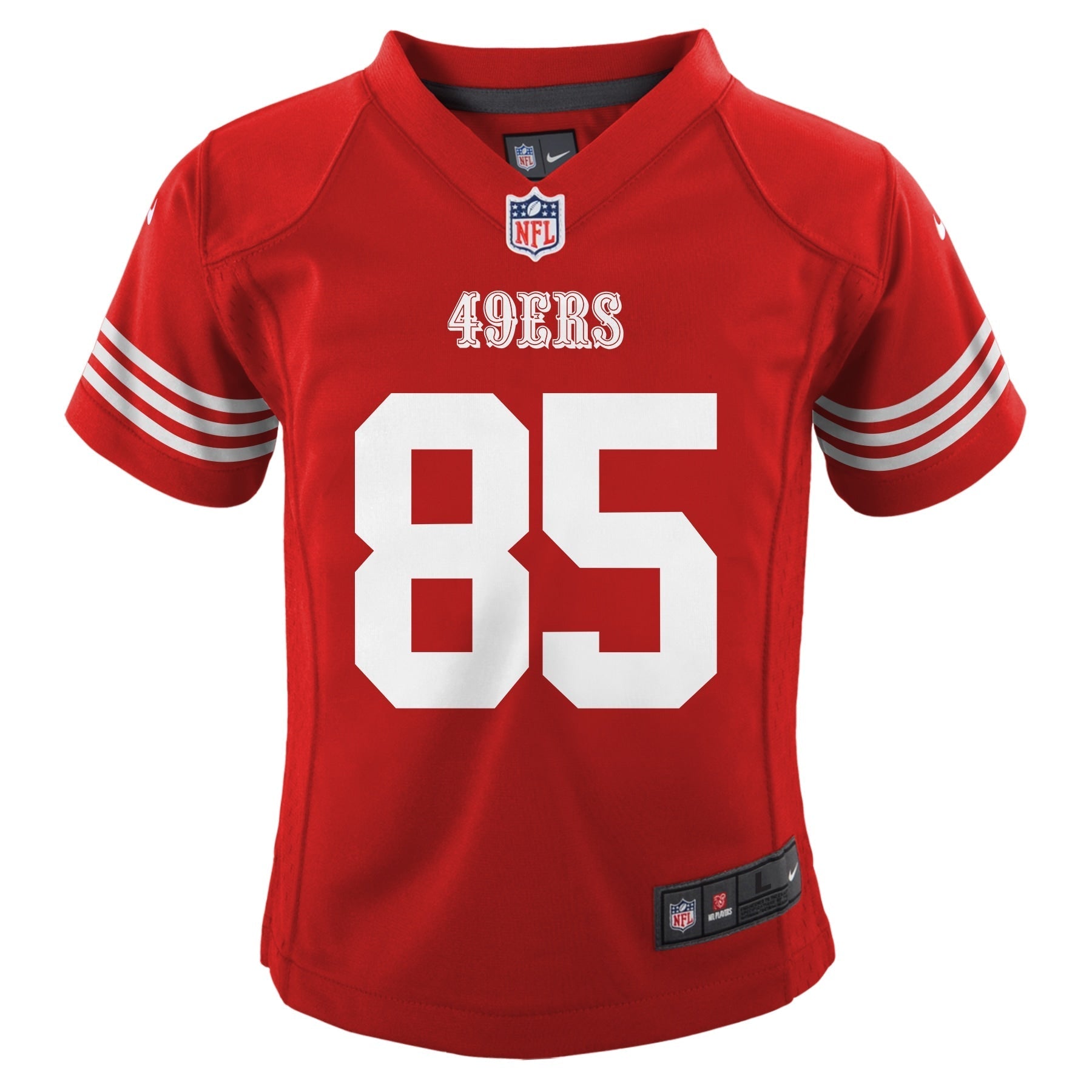 Preschool Nike George Kittle Scarlet San Francisco 49ers Game Jersey - vstockx