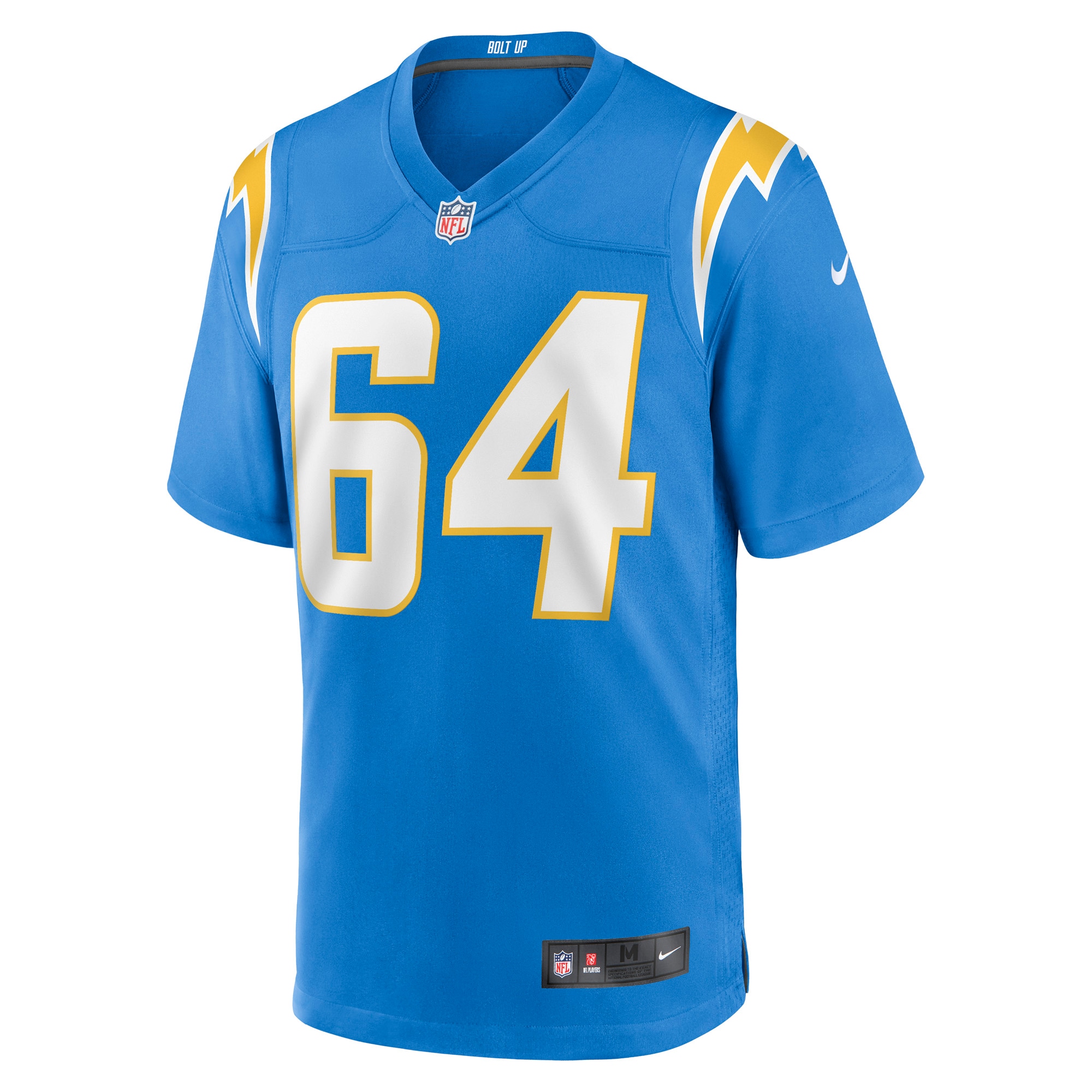 Brenden Jaimes Los Angeles Chargers Nike Game Jersey - Powder Blue - vstockx