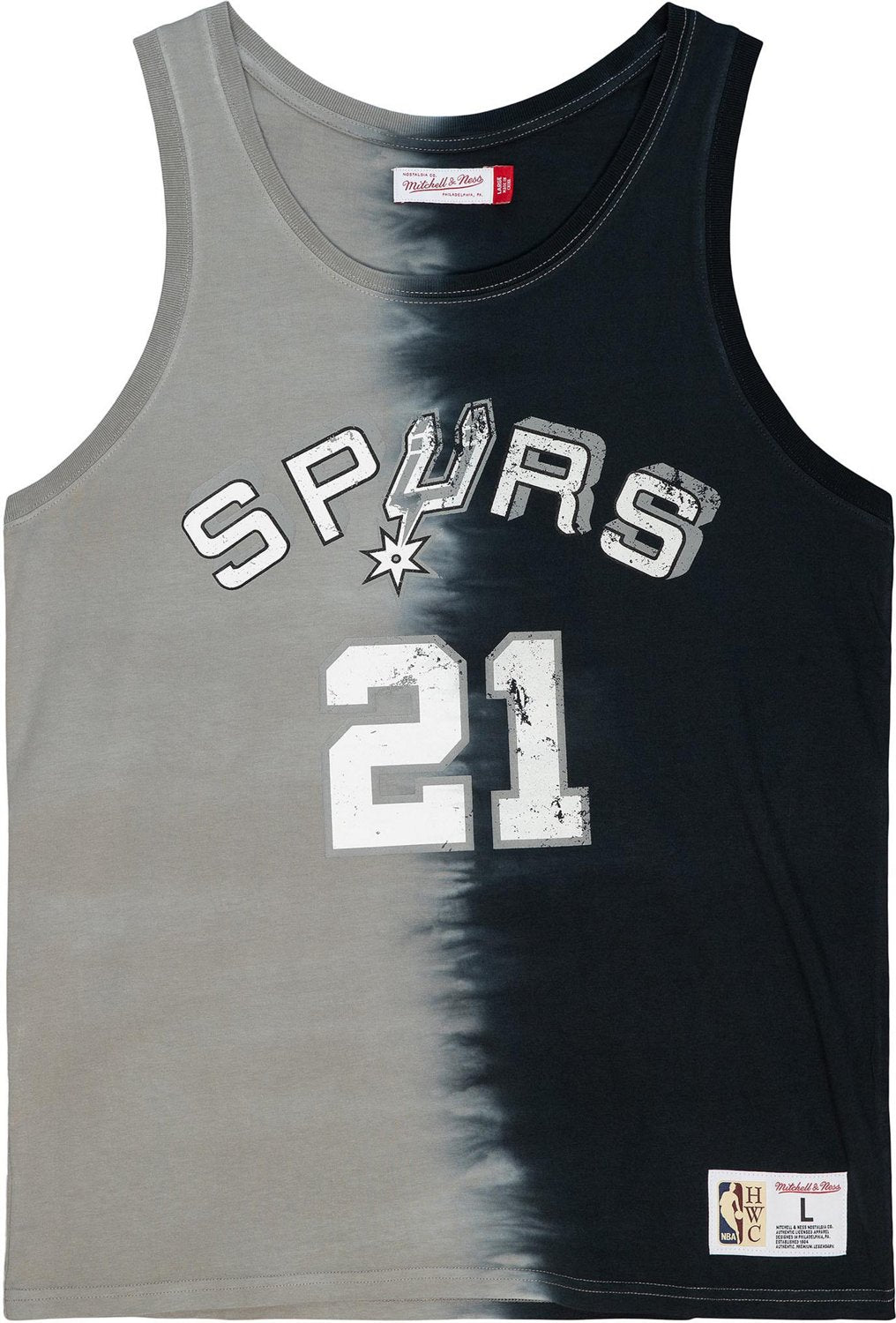 Mitchell & Ness Men's San Antonio Spurs Tie Dye Jersey - vstockx