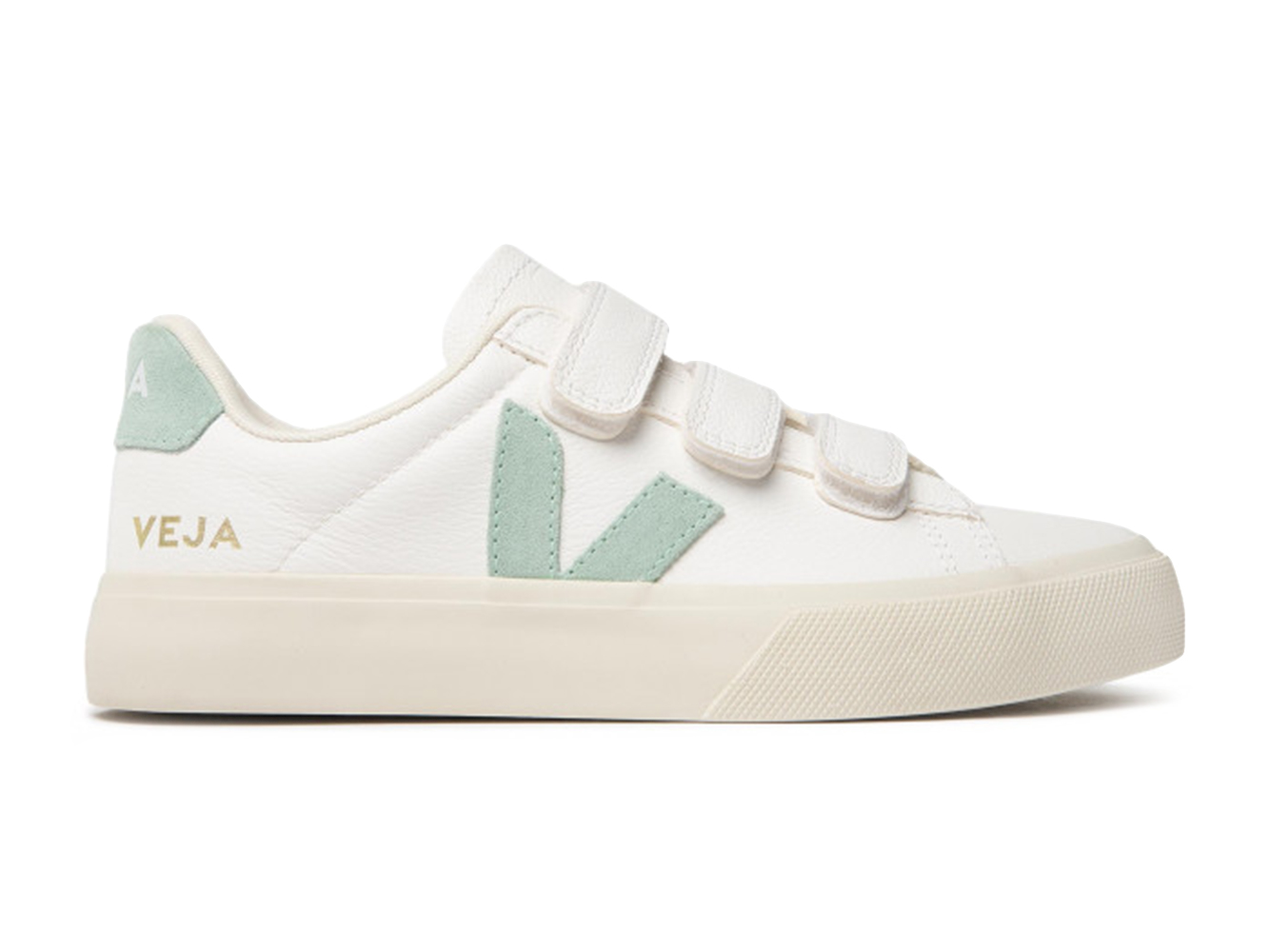 Veja Recife Low Chromefree Leather White Matcha (Women's) - vstockx