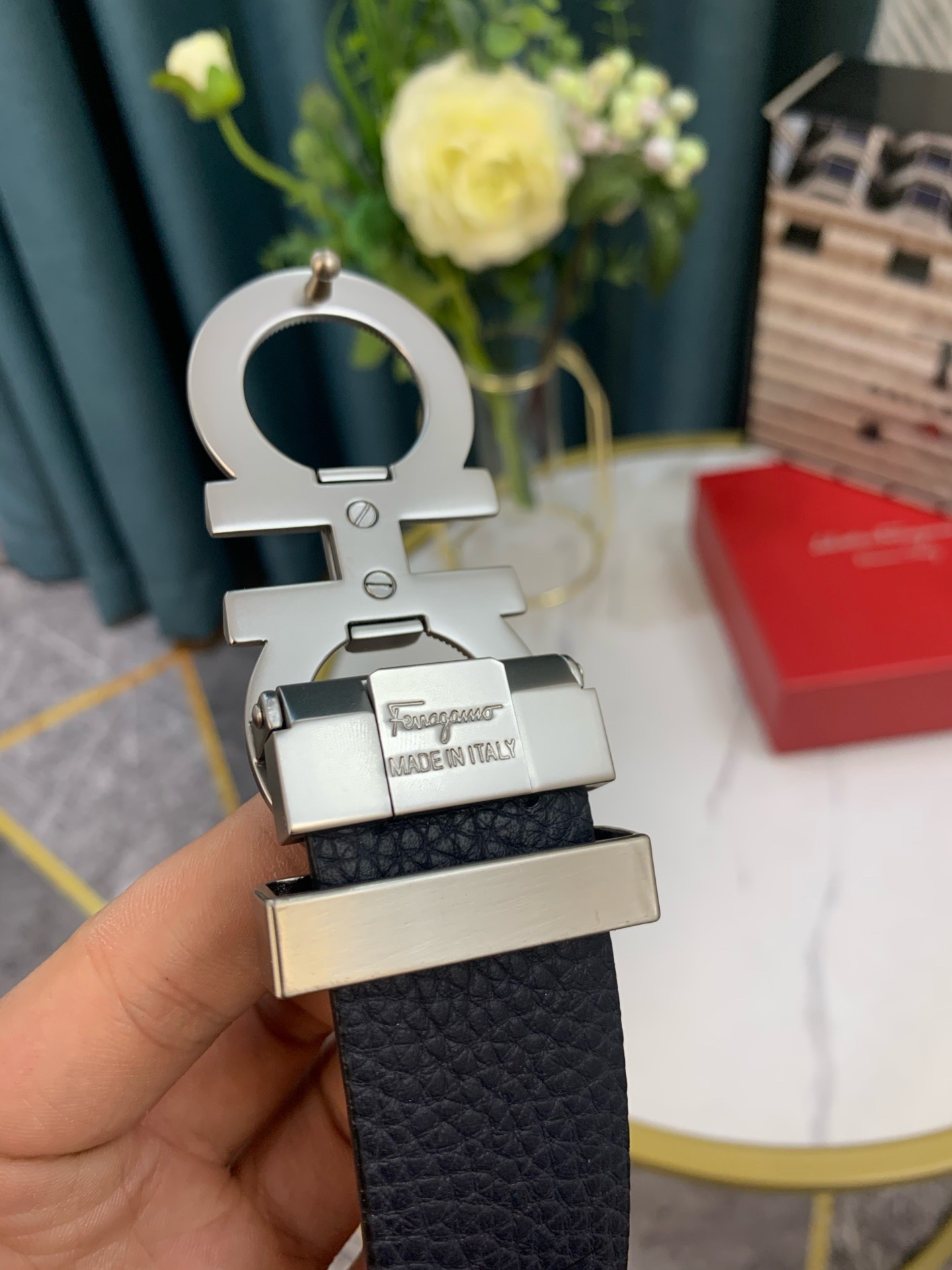 Streetwear Belt Ferragamo 319110 size:3.5cm - vstockx