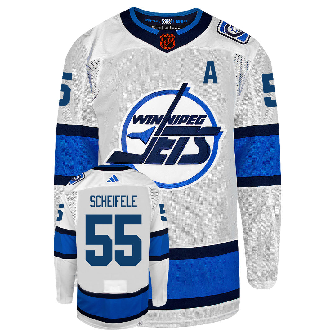 Mark Scheifele Winnipeg Jets Adidas 2022 Primegreen Reverse Retro Authentic NHL Hockey Jersey - vstockx
