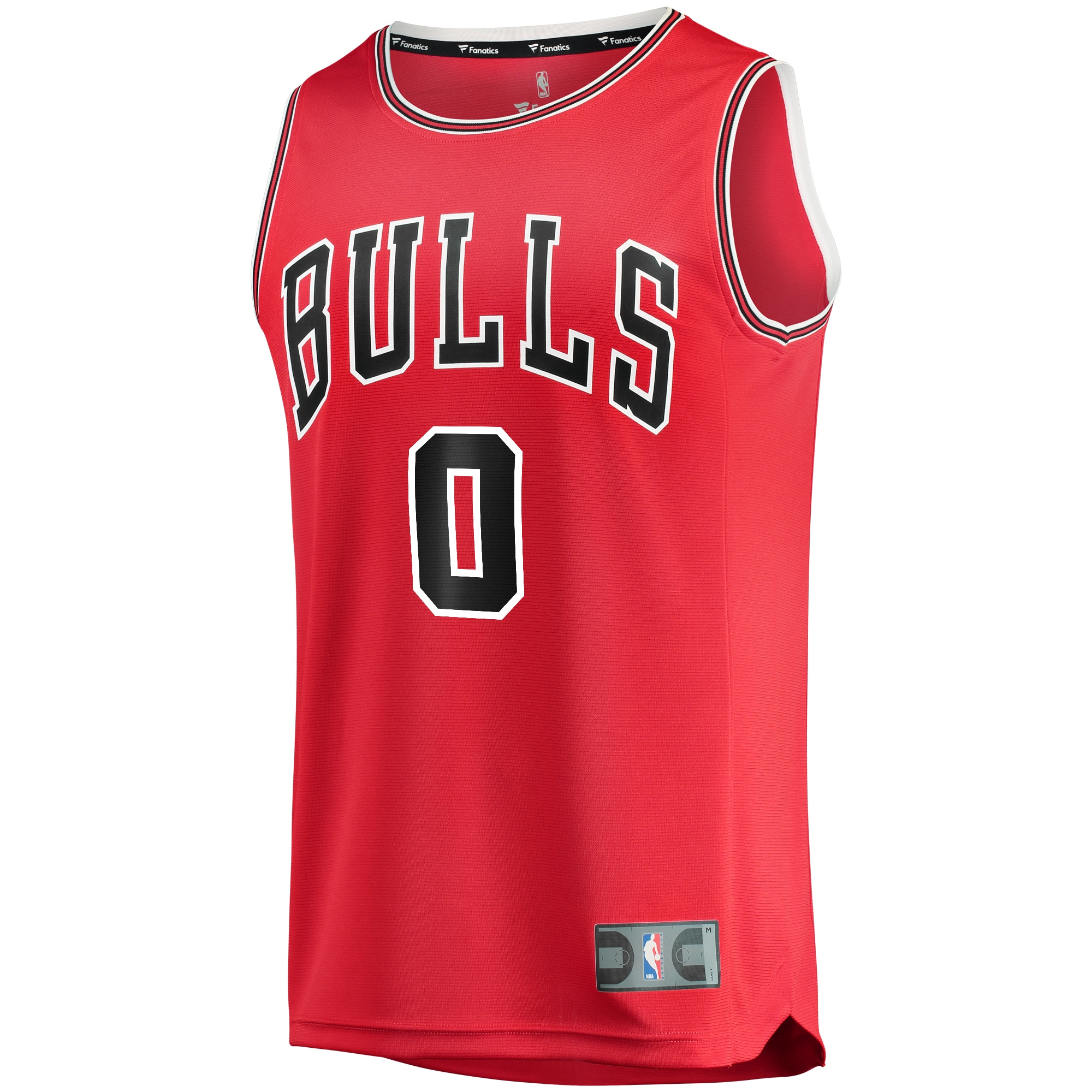 Coby White Chicago Bulls Fanatics Branded Replica Fast Break Jersey Red - Icon Edition - vstockx