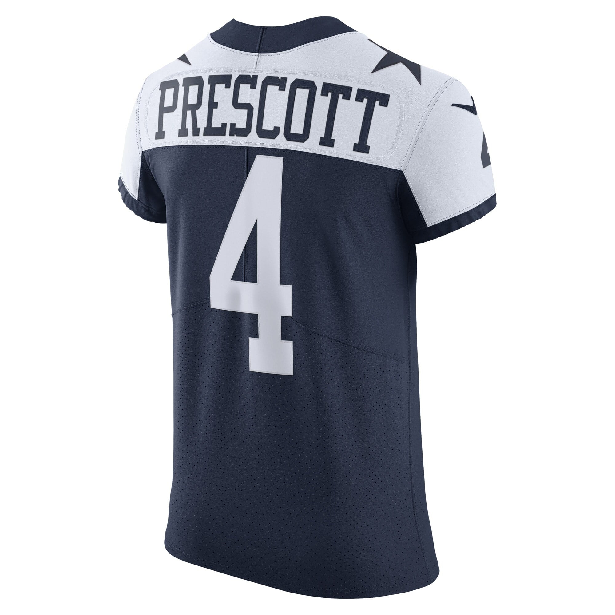 Men's Nike Dak Prescott Navy Dallas Cowboys Alternate Vapor Elite Player Jersey - vstockx