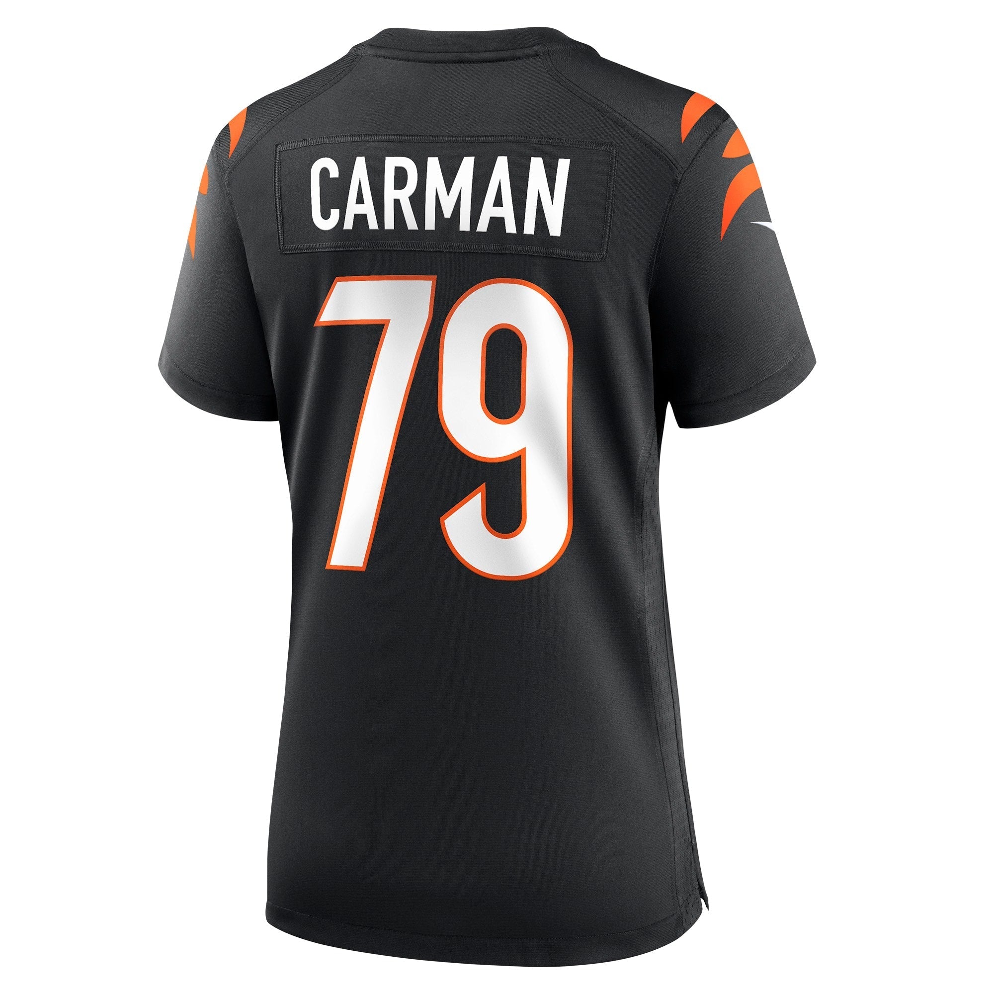 Women's Nike Jackson Carman Black Cincinnati Bengals Game Jersey - vstockx