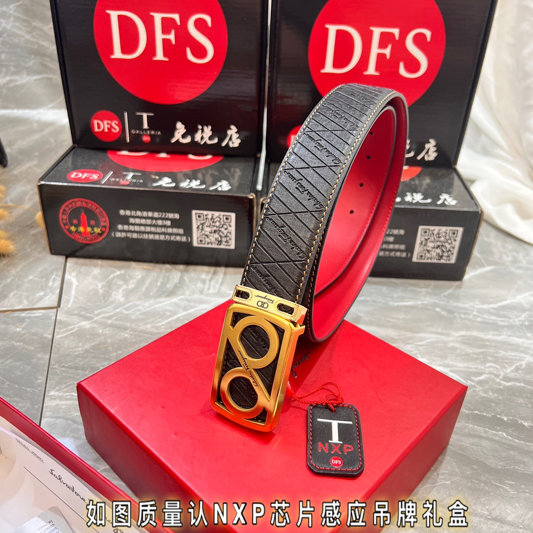 Streetwear Belt Ferragamo 320059 size:3.5cm - vstockx