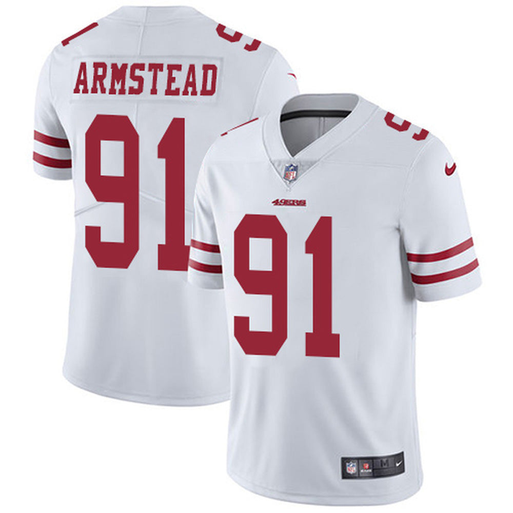 Youth San Francisco 49ers Arik Armstead Vapor Jersey - White - vstockx