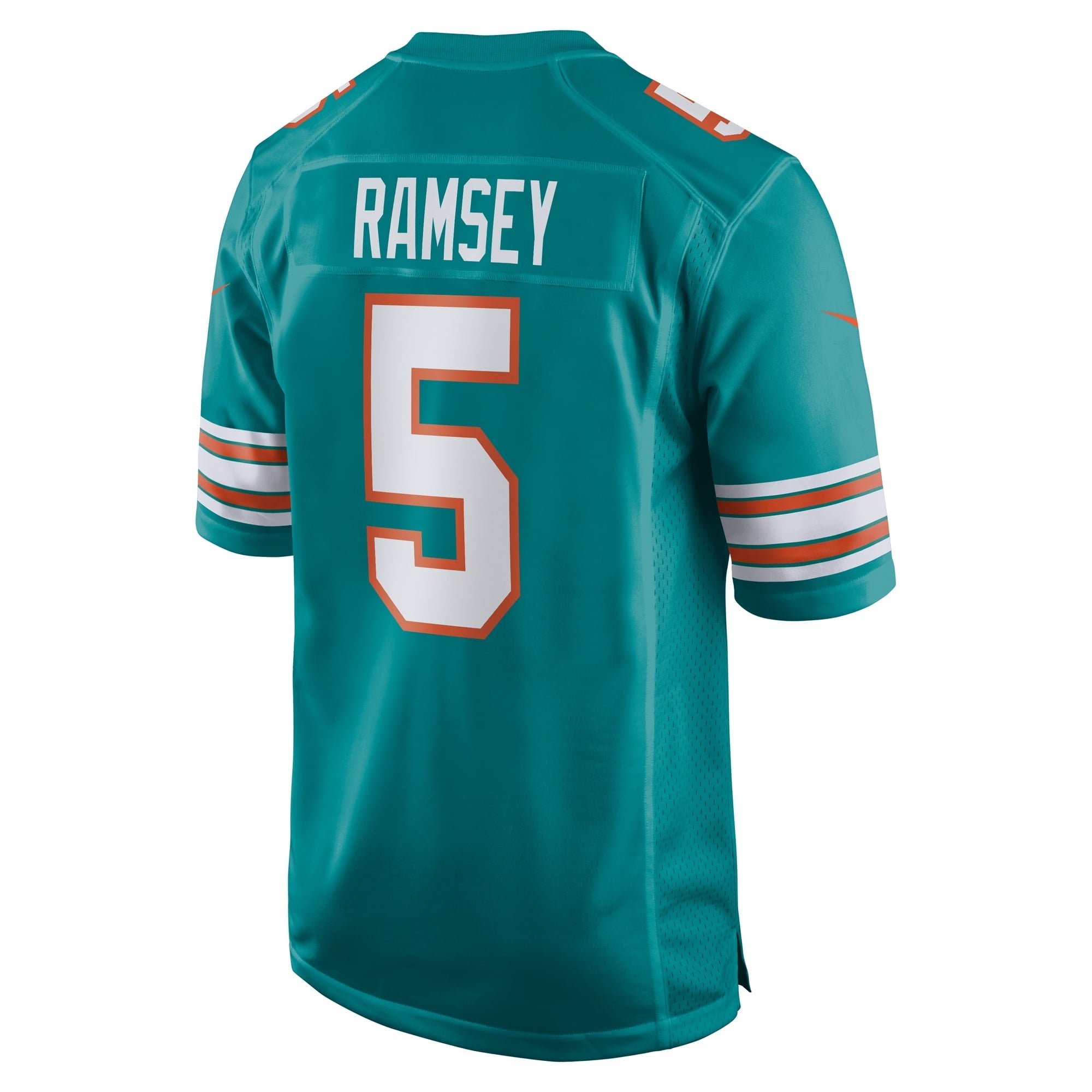 Men's Nike Jalen Ramsey Aqua Miami Dolphins Alternate Game Jersey - vstockx