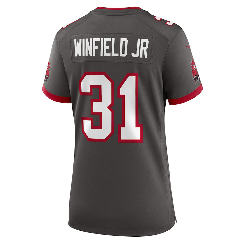 Women's Tampa Bay Buccaneers Antoine Winfield Jr. Game Jersey - Pewter - vstockx